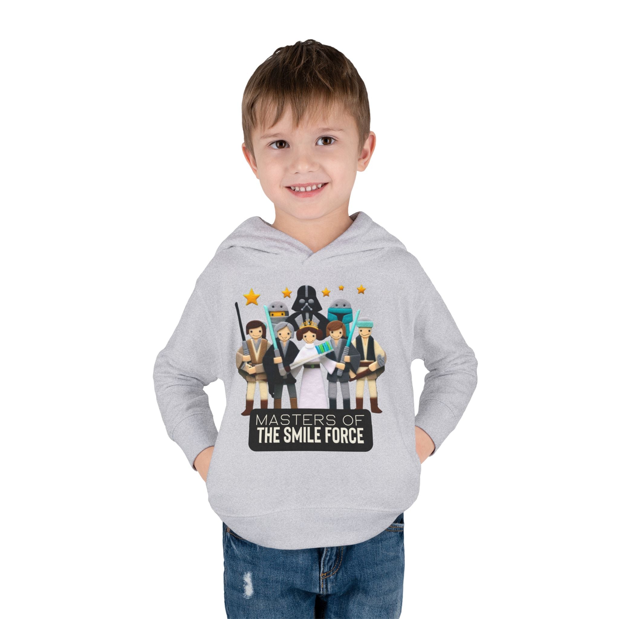 Masters of the smile force - Pullover Fleece Hoodie