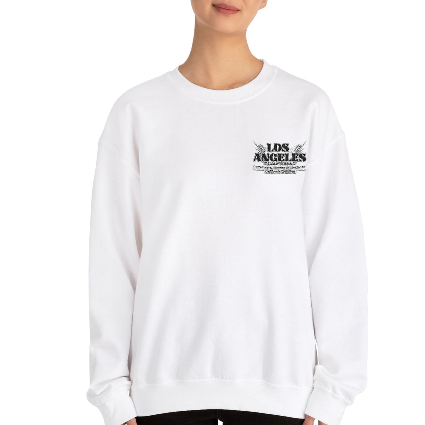 Fundraiser: Los Angeles Angels Crewneck Sweatshirt - Unisex Heavy Blend