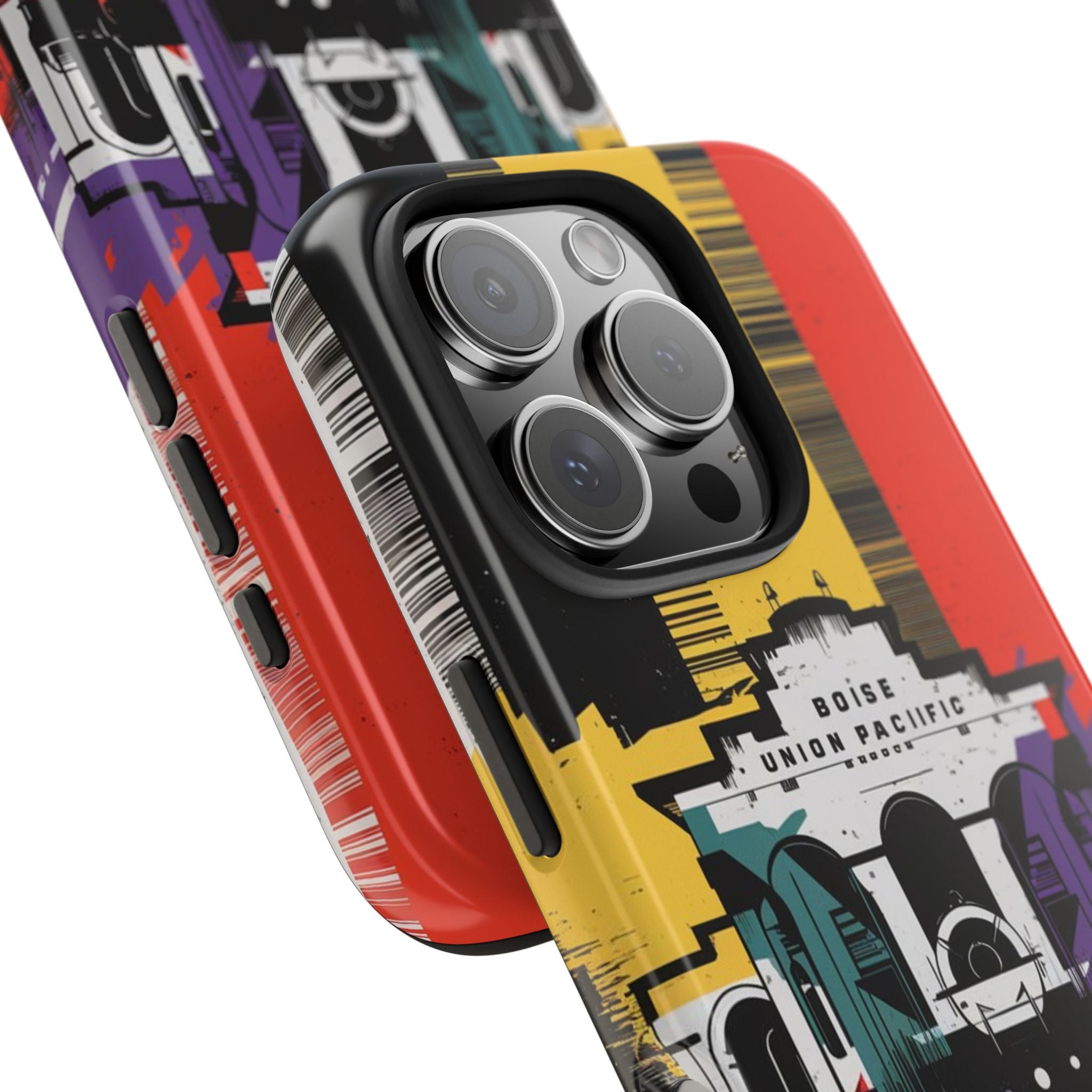 Boise Idaho Union Pacific Depot - Tough Case for iPhone 14, 15, 16 - Spruced Roost