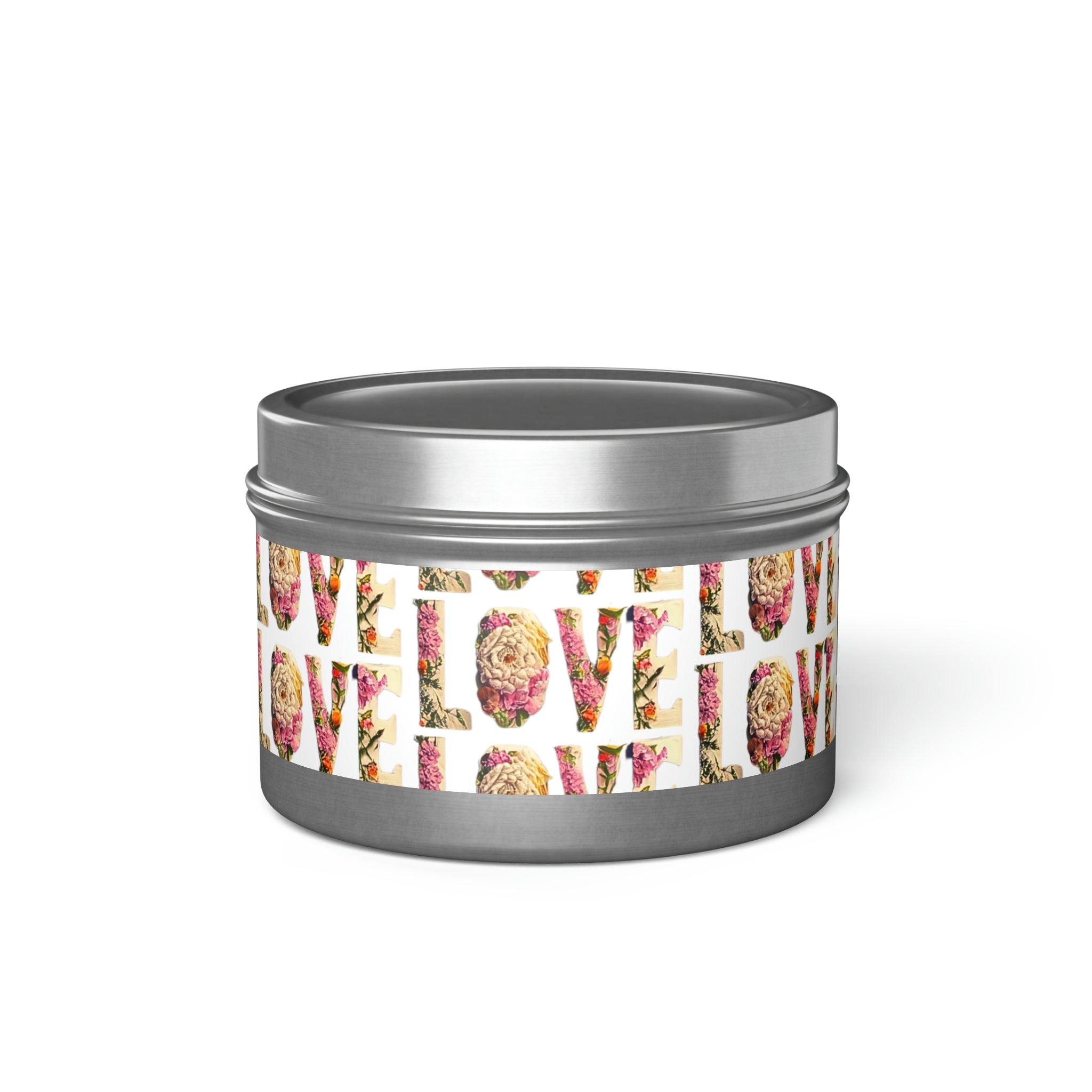 LOVE Tin 4 oz. Candles - Coconut Soy Wax - 5 Scents