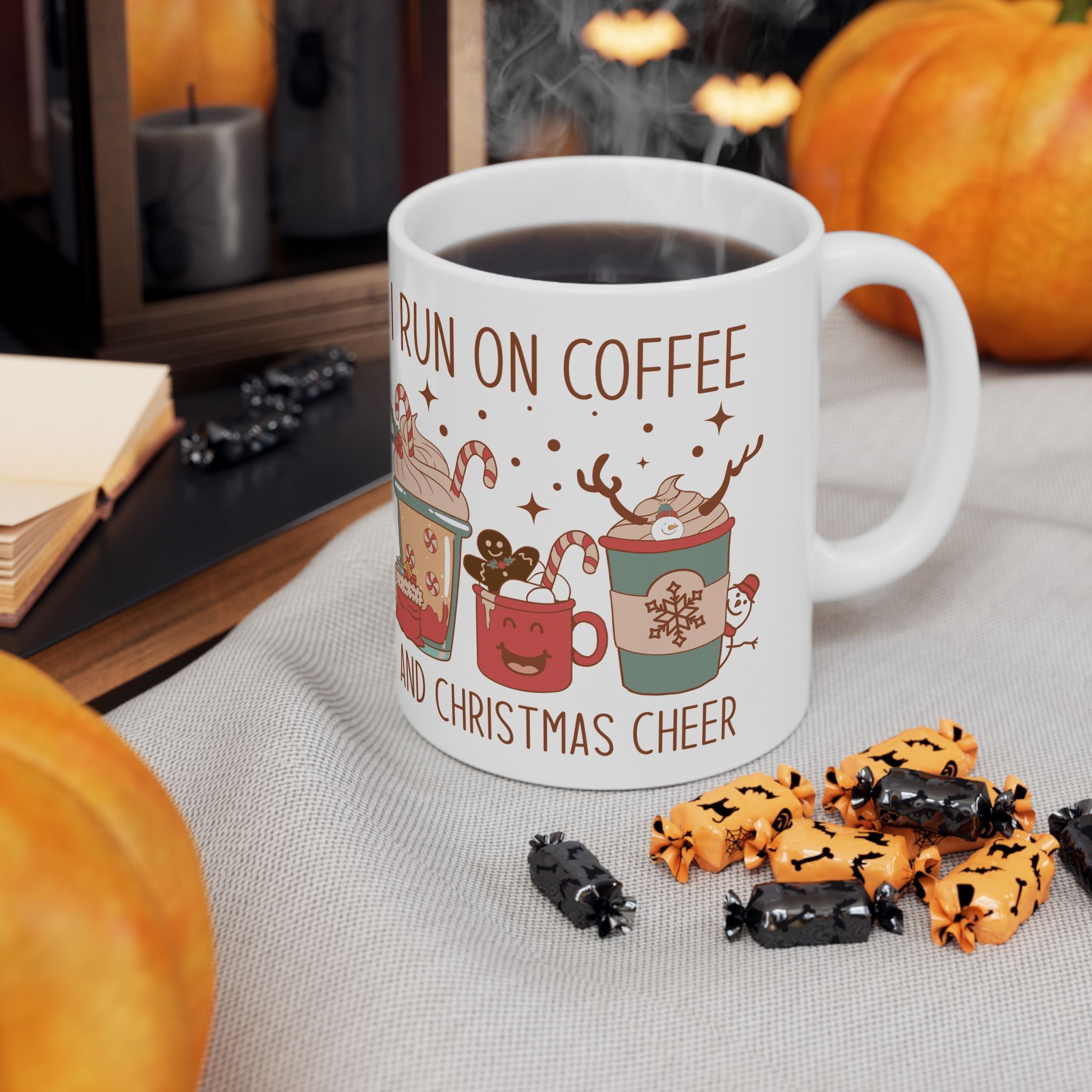 I run on Coffee - Ceramic Mug 11oz