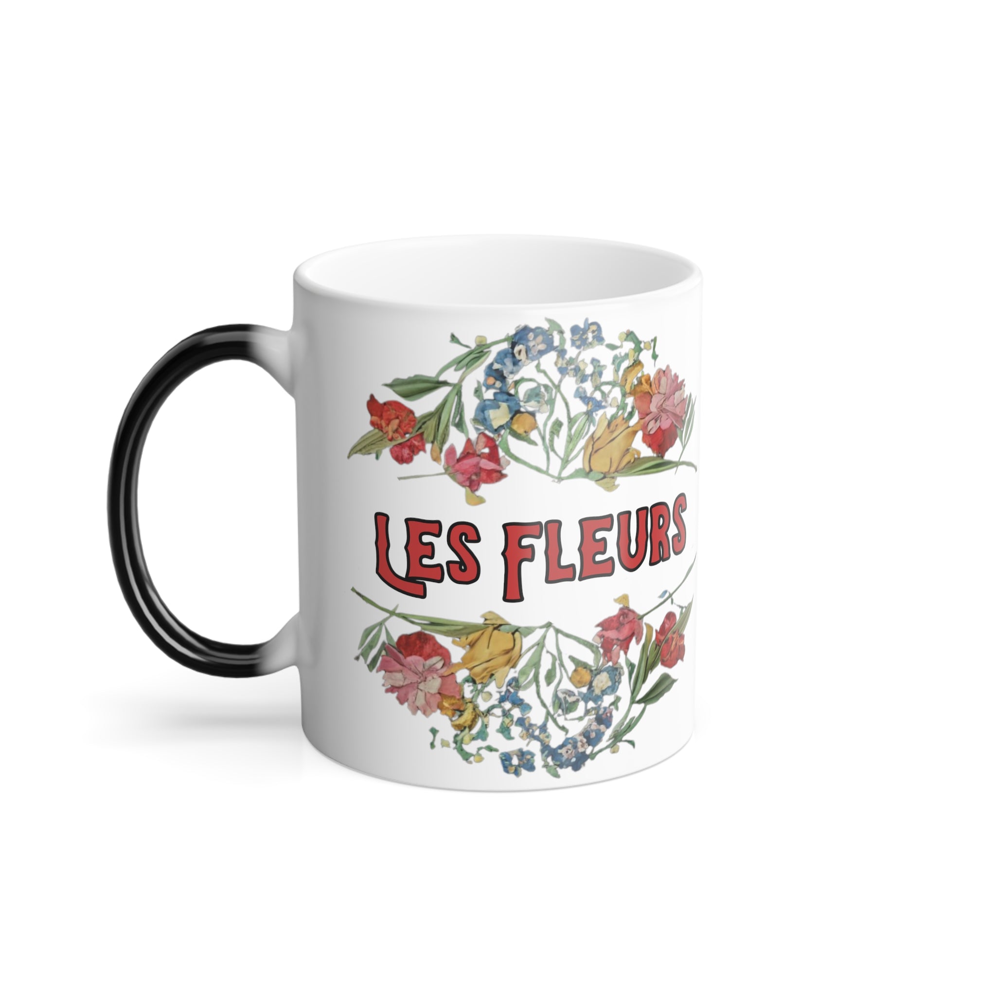 Les Fleurs - Color Morphing Mug, 11oz - Spruced Roost