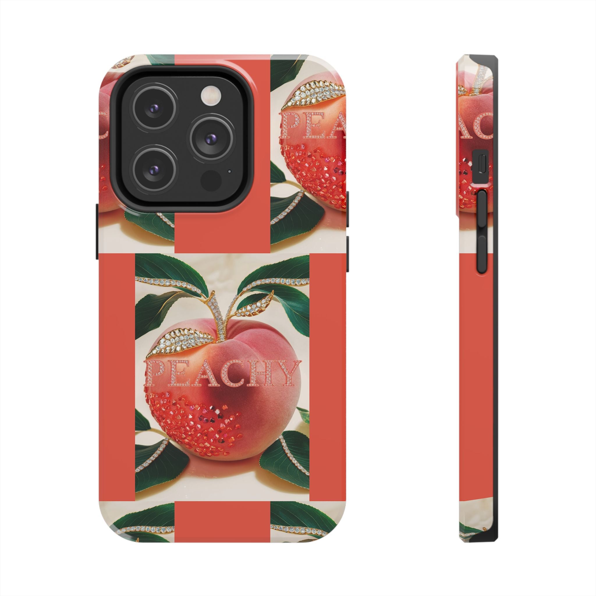 Peachy Summer - Tough Case for iPhone 14, 15, 16 - Spruced Roost