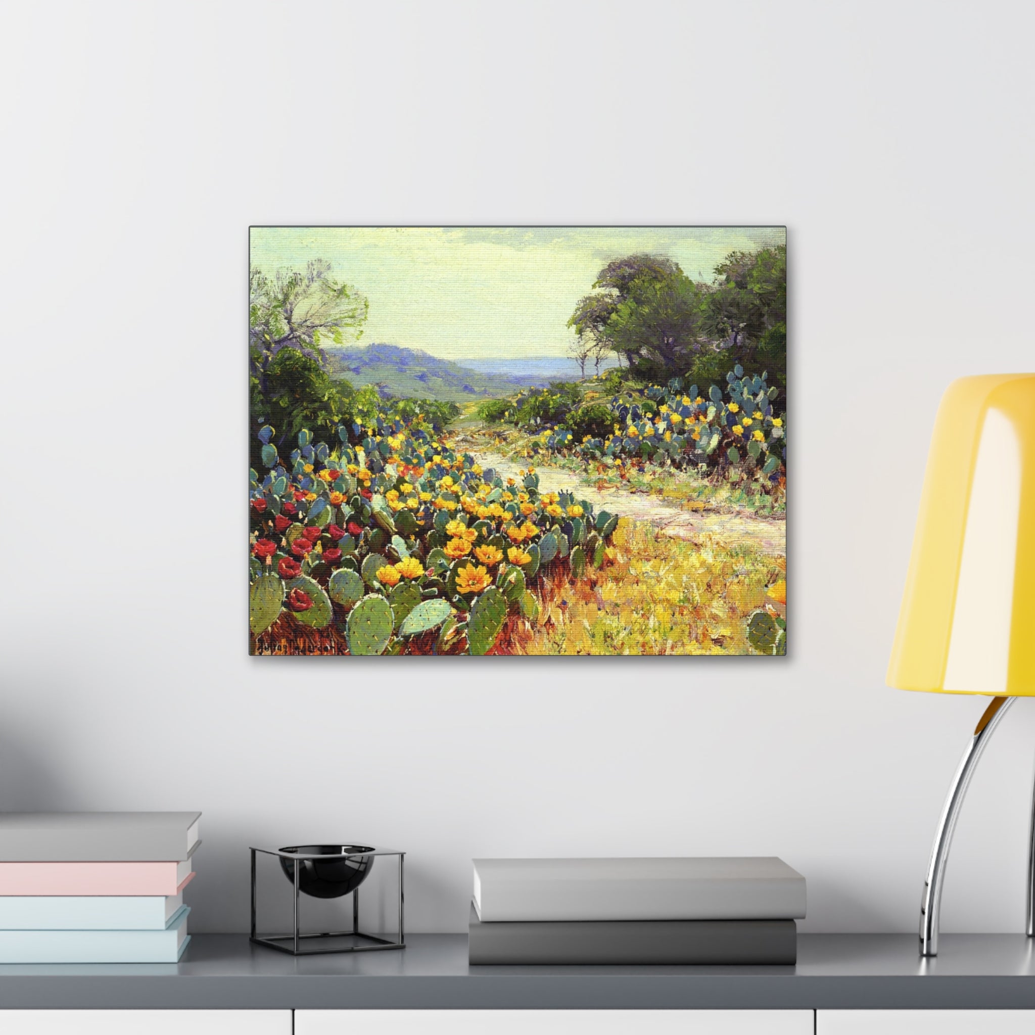 Cactus in Bloom - Julian Onderdonk - Canvas Gallery Wraps - Spruced Roost