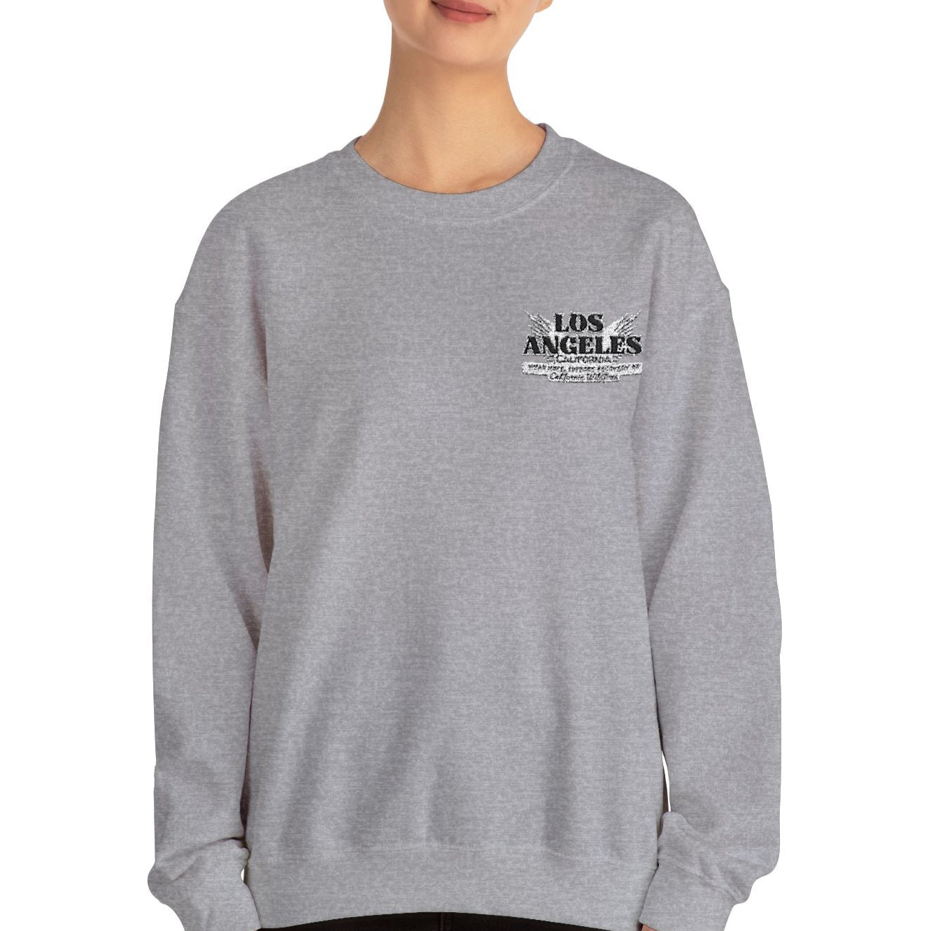 Fundraiser: Los Angeles Angels Crewneck Sweatshirt - Unisex Heavy Blend