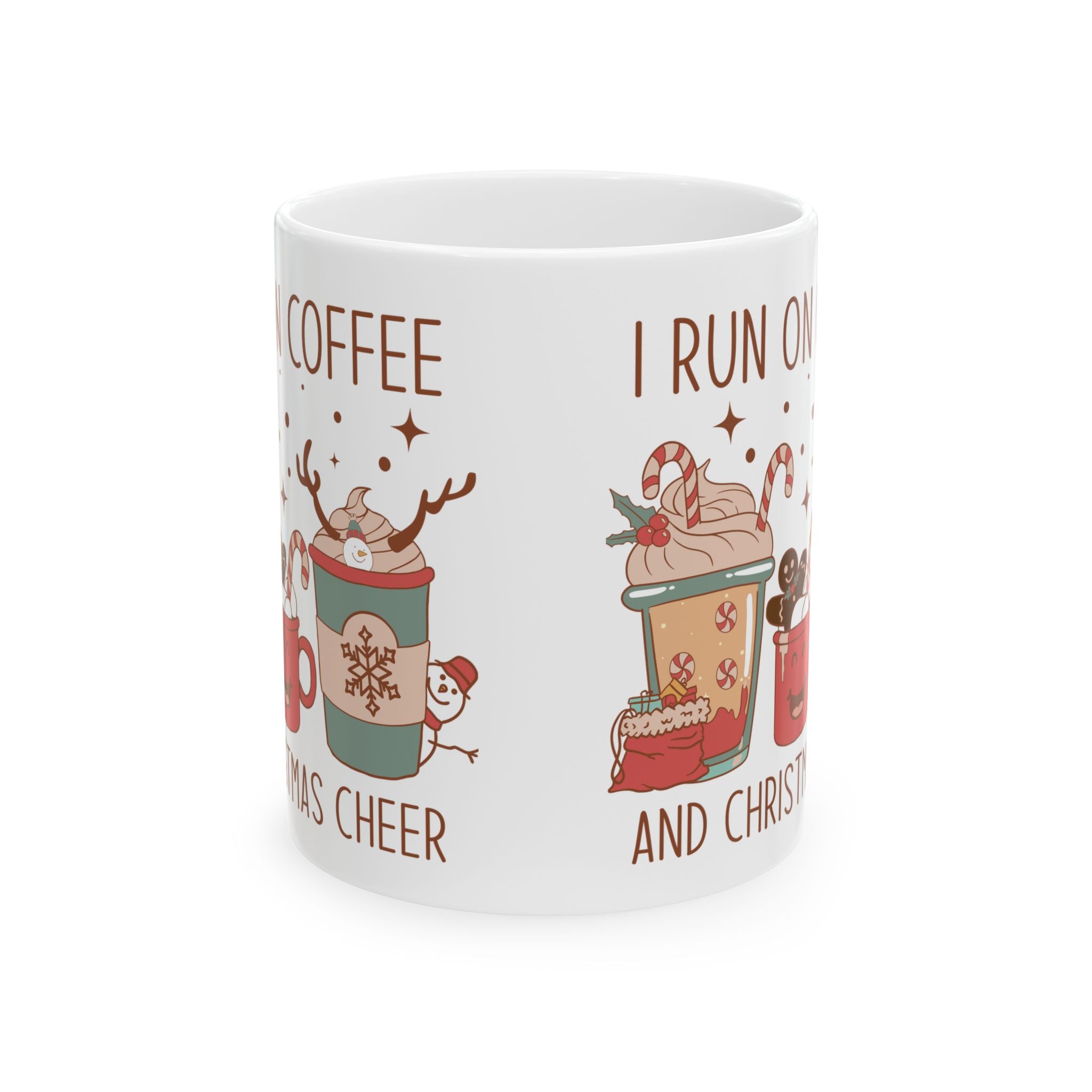 I run on Coffee - Ceramic Mug 11oz