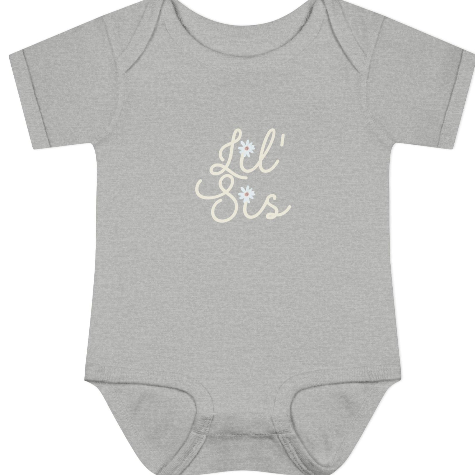 Lil' Sis Infant Baby Bodysuit - Cute Baby Clothes for Newborns
