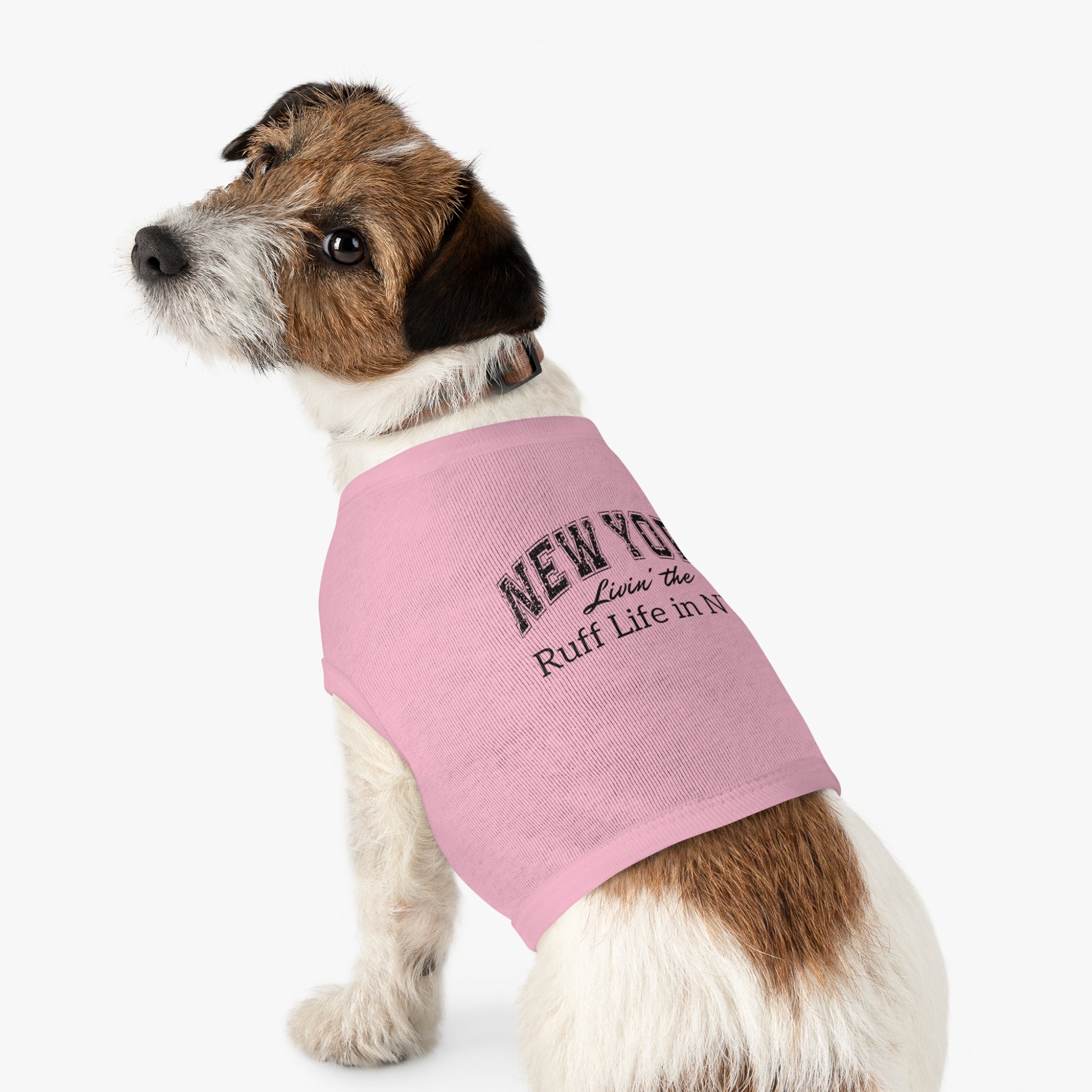 Ruff Life in New York - Stylish and Playful Dog Shirt