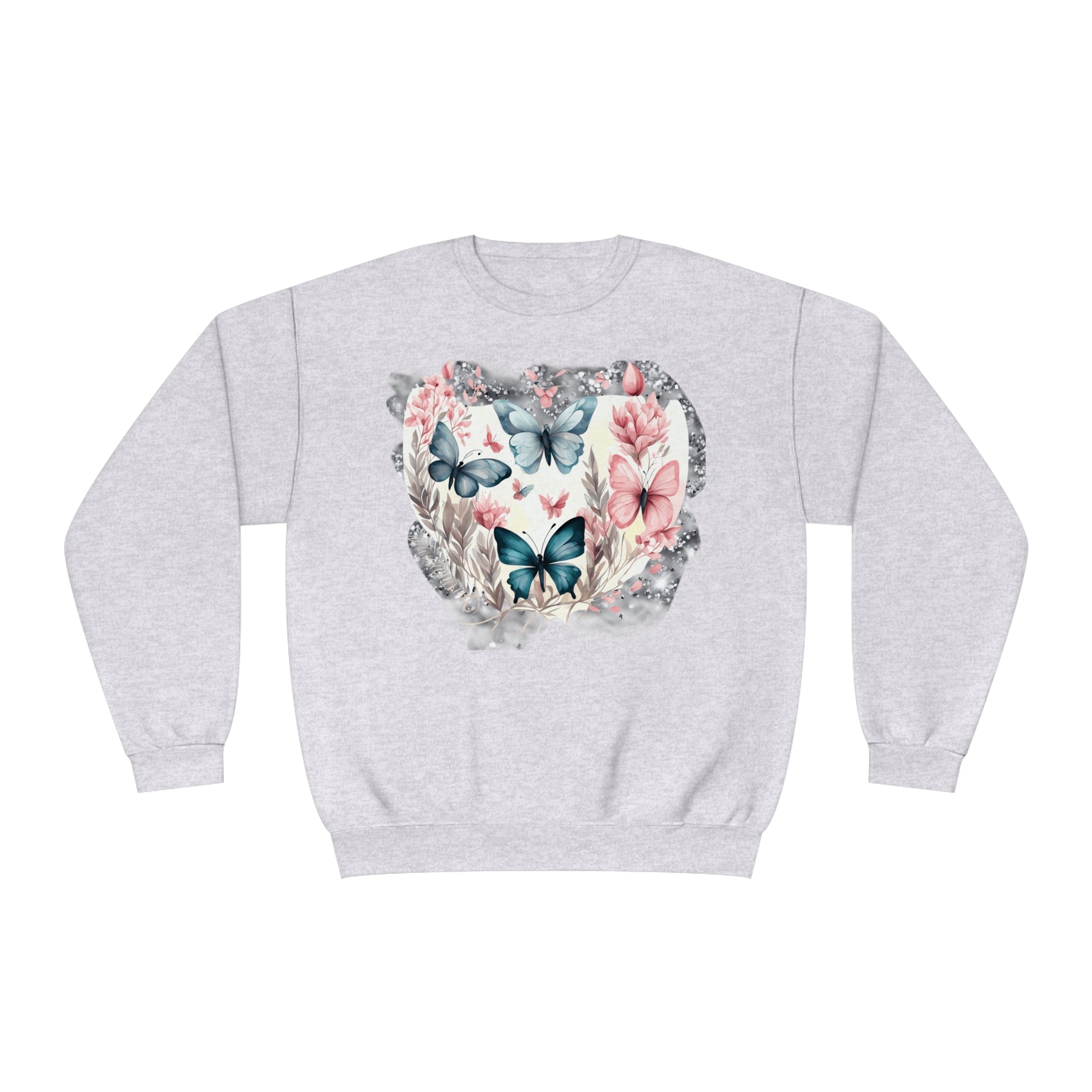 Flutterby Unisex NuBlend® Crewneck Sweatshirt - Spruced Roost