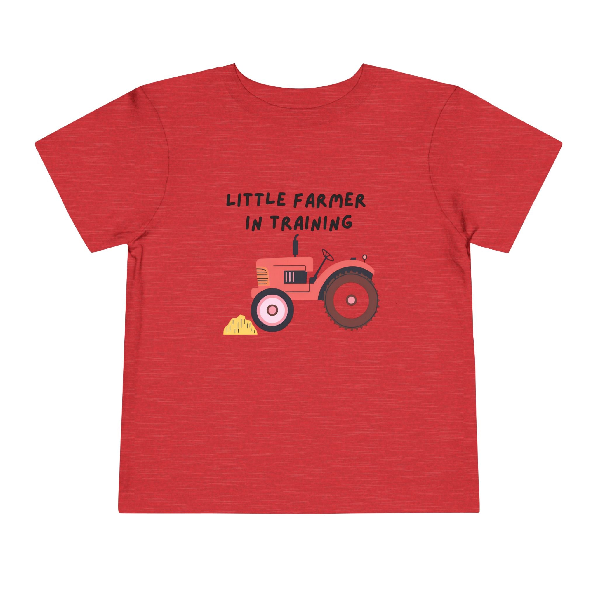 Little Farmer in Training - Red Tractor - Kids' T-Shirt - 2T, 3T, 4T, 5T - Spruced Roost