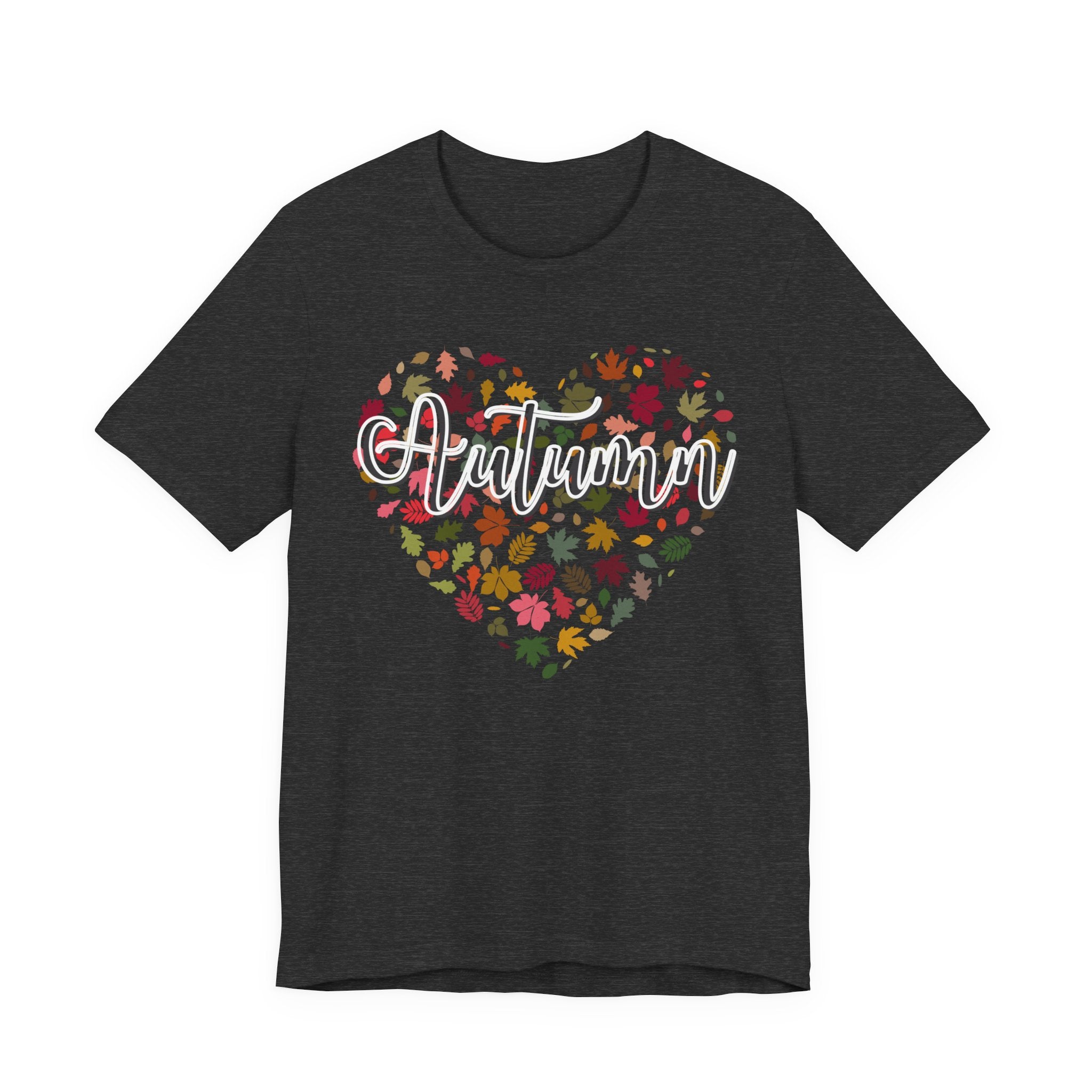 Autumn Love Heart Women's Jersey short sleeve tee