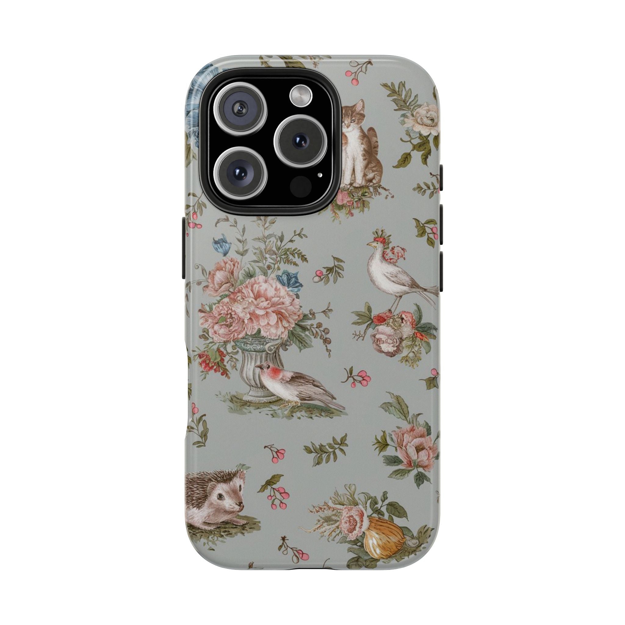 Tiptoe through the Cats - Tough Case for iPhone 14, 15, 16 - Spruced Roost