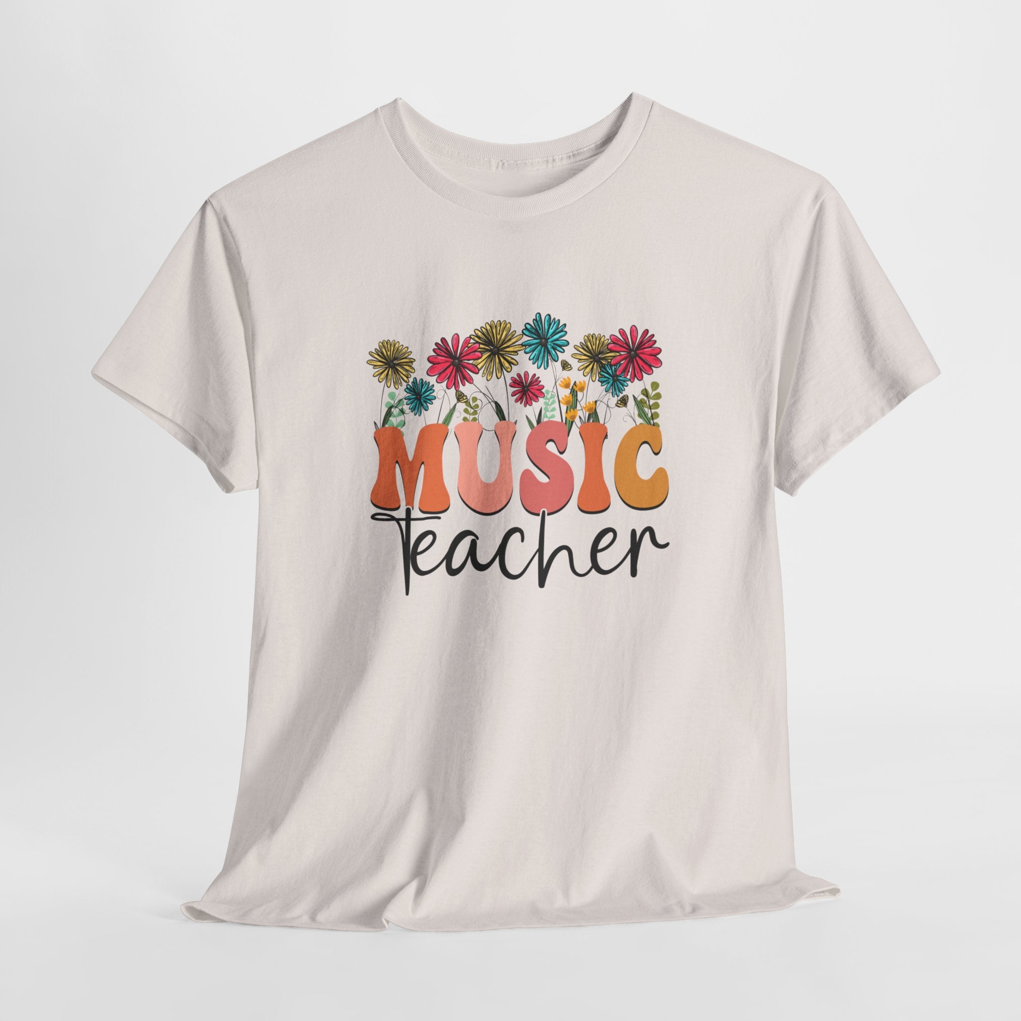 Music Teacher - Unisex Heavy Cotton Tee - Spruced Roost