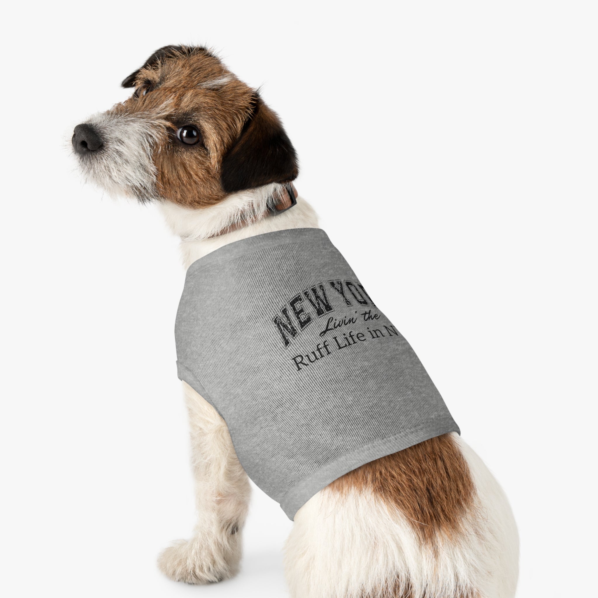 Ruff Life in New York - Stylish and Playful Dog Shirt