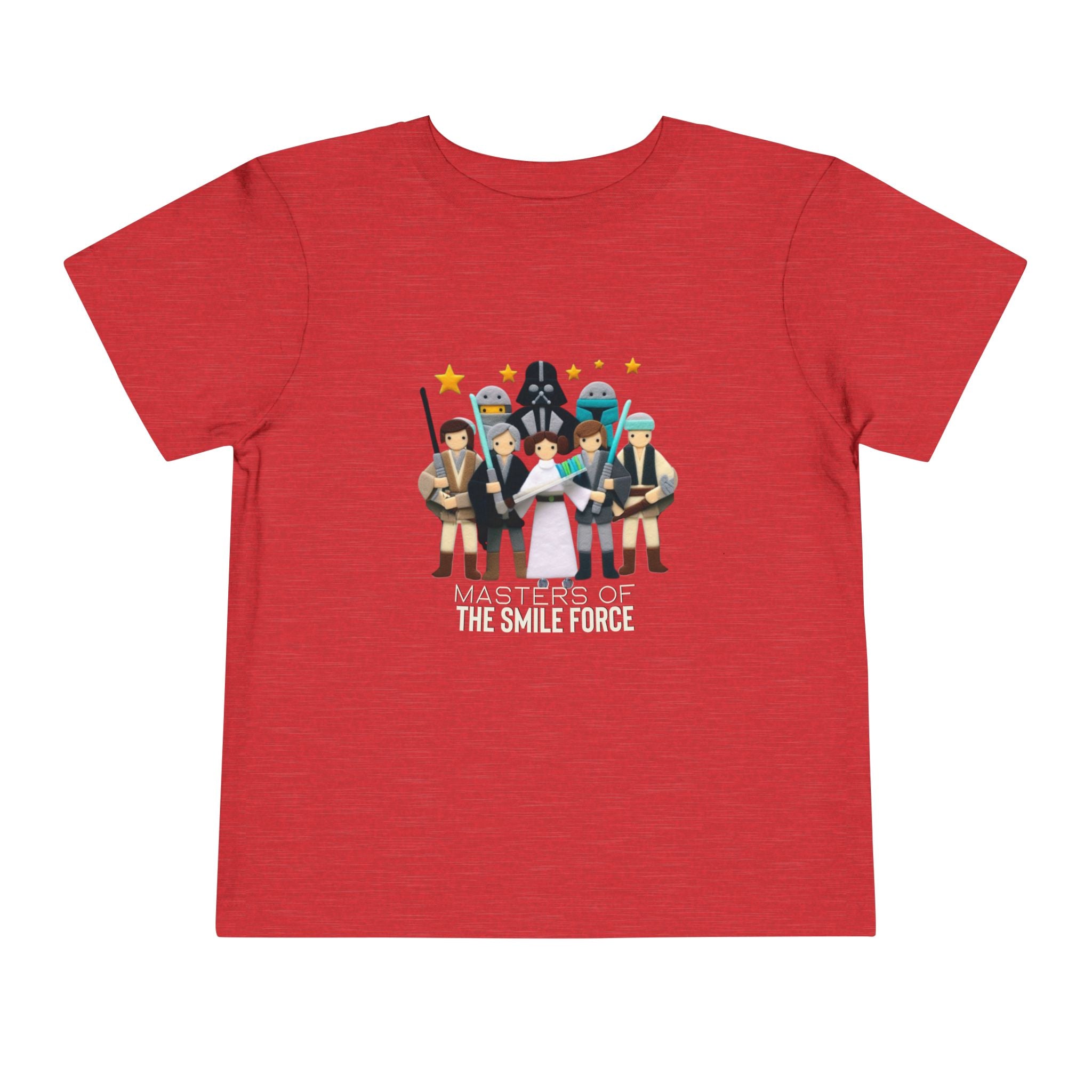Star Warz Smile Force - Bella & Canva T-shirt - 2T, 3T, 4T, 5T