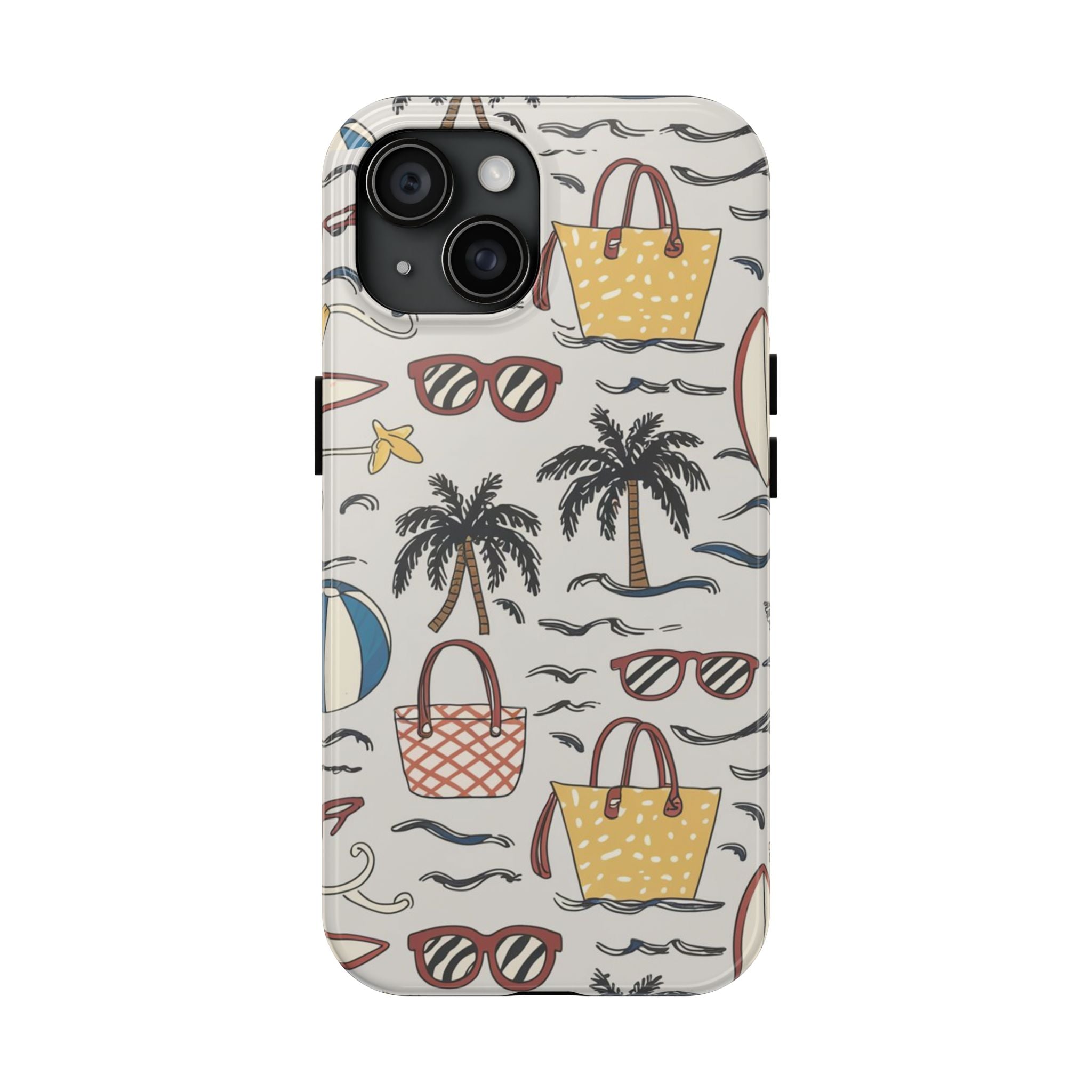 Santa Monica Beach - Tough Case for iPhone 14, 15, 16 - Spruced Roost