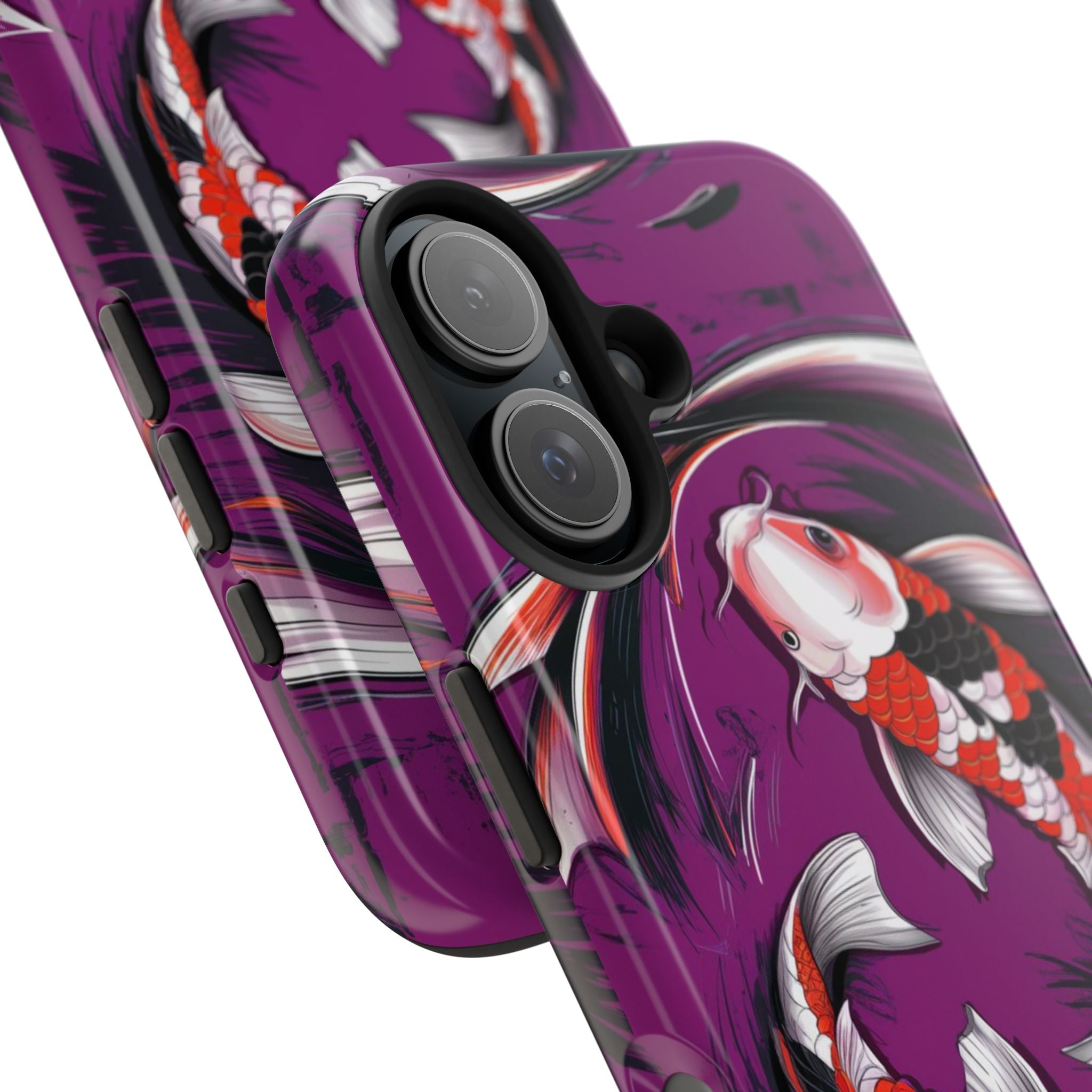 Koi's Pond Circles - Tough Case for iPhone 14, 15, 16 - Spruced Roost