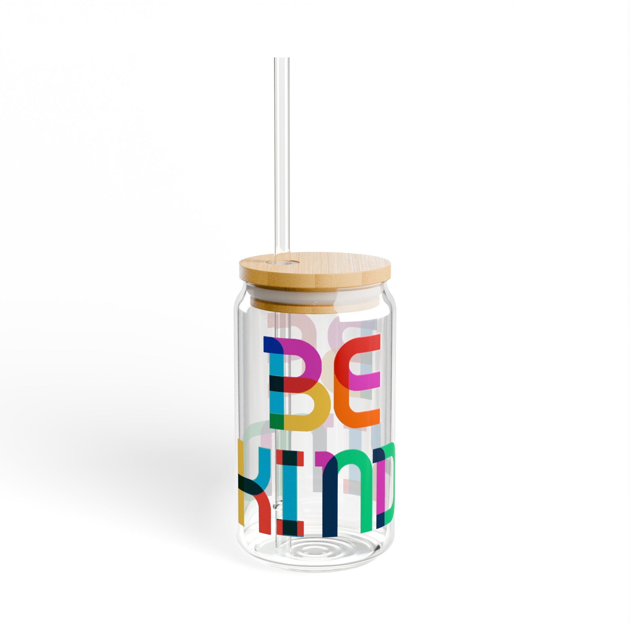 BE KIND Sipper Glass, 16oz