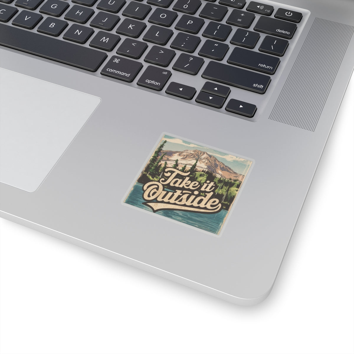 Take it Outside Mountain Lake - Kiss-Cut Stickers