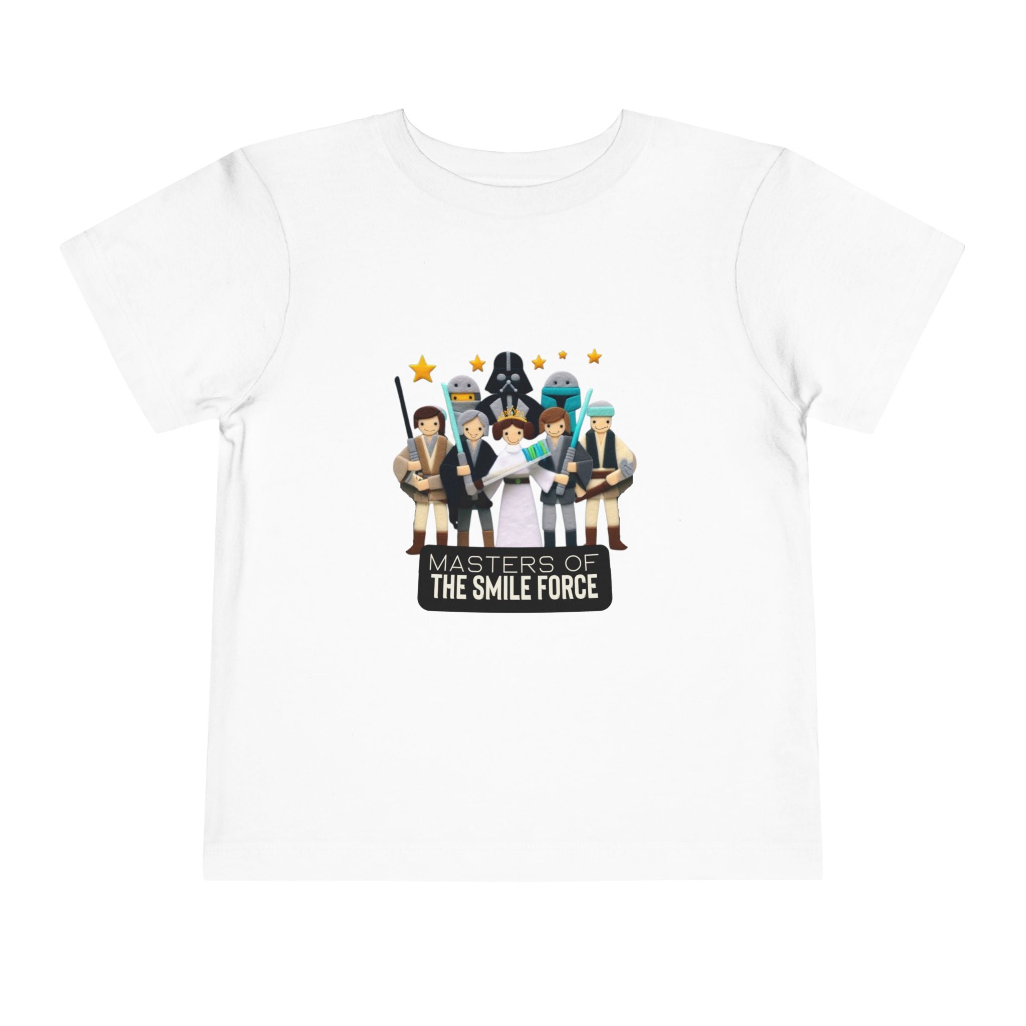 Star Warz Master of the Force - Bella & Canva T-shirt - 2T, 3T, 4T, 5T