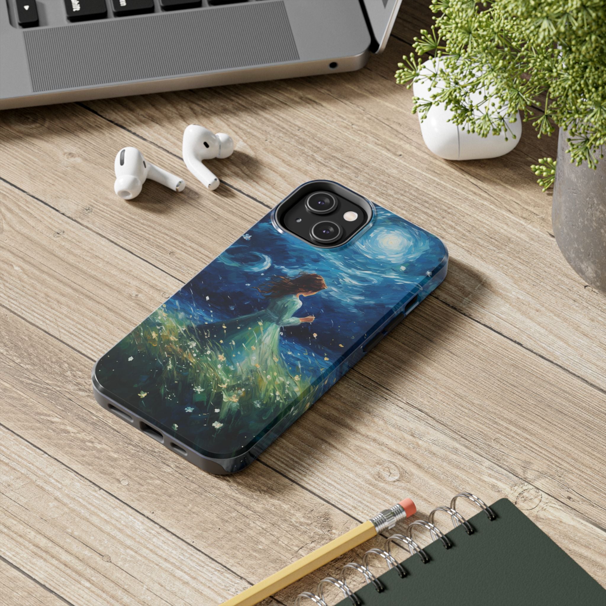 Starry Night Wishes - Tough Case for iPhone 14, 15, 16