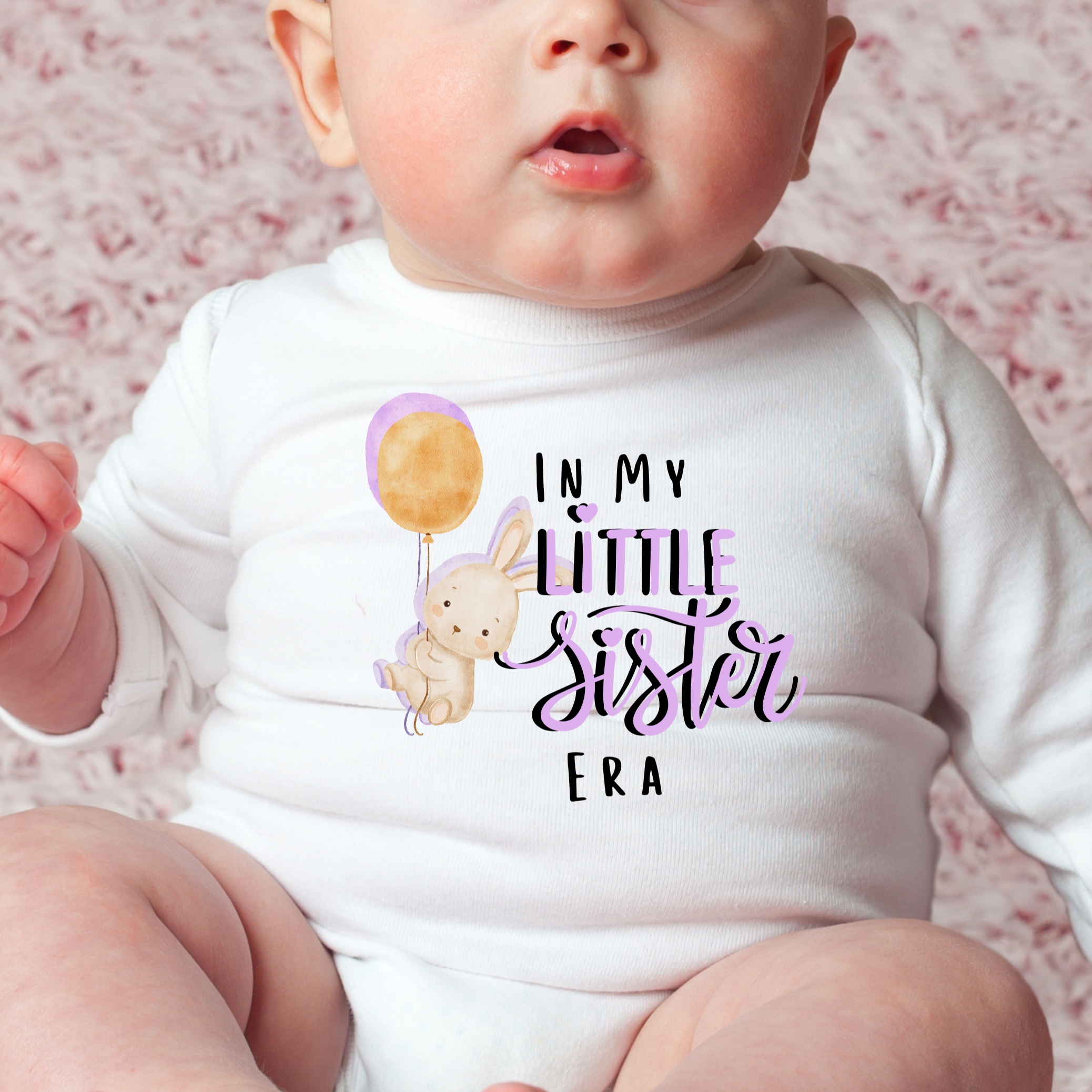 "In My Little Sister Era" - Cute Infant Bodysuit