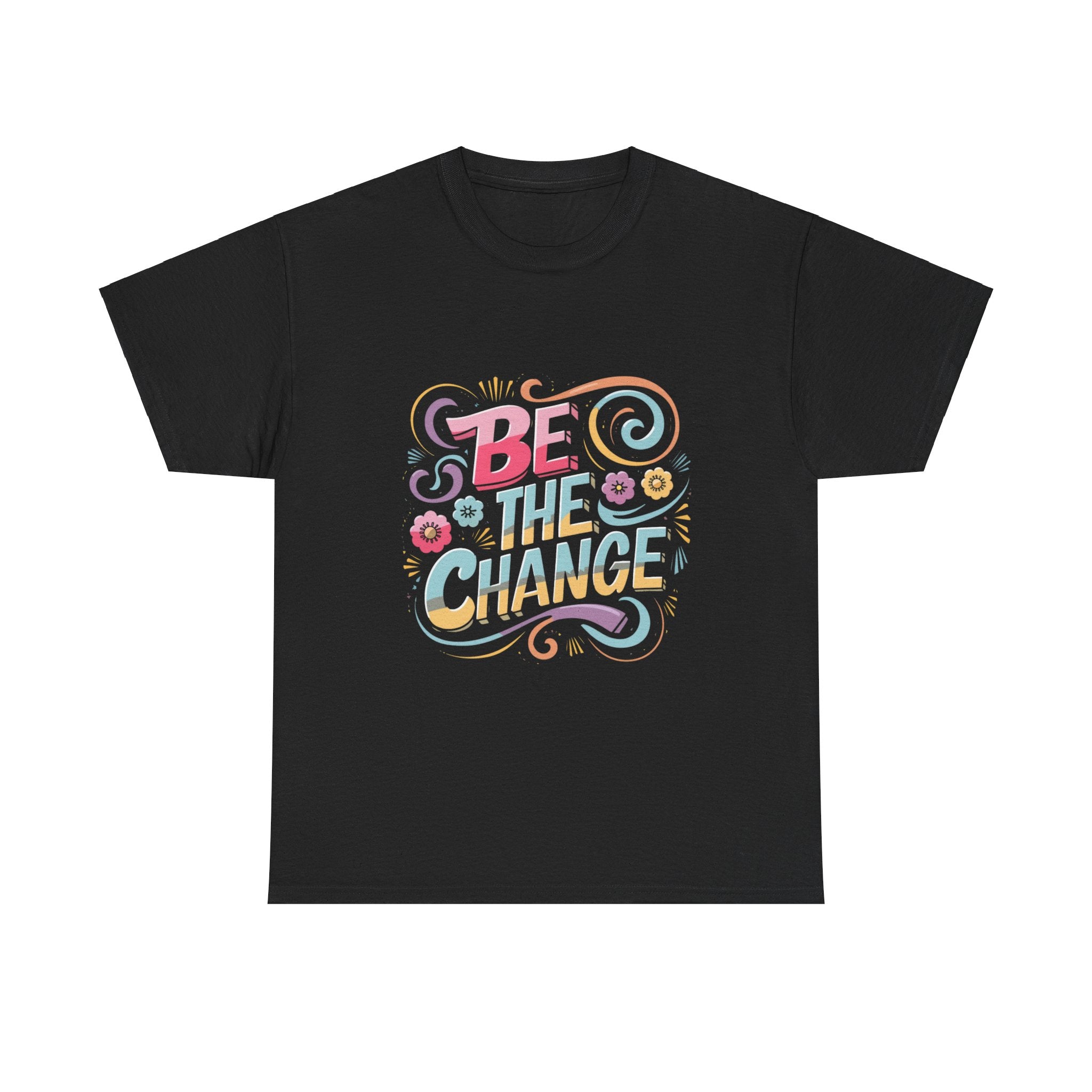 Be The Change - Unisex Heavy Cotton Tee - Spruced Roost