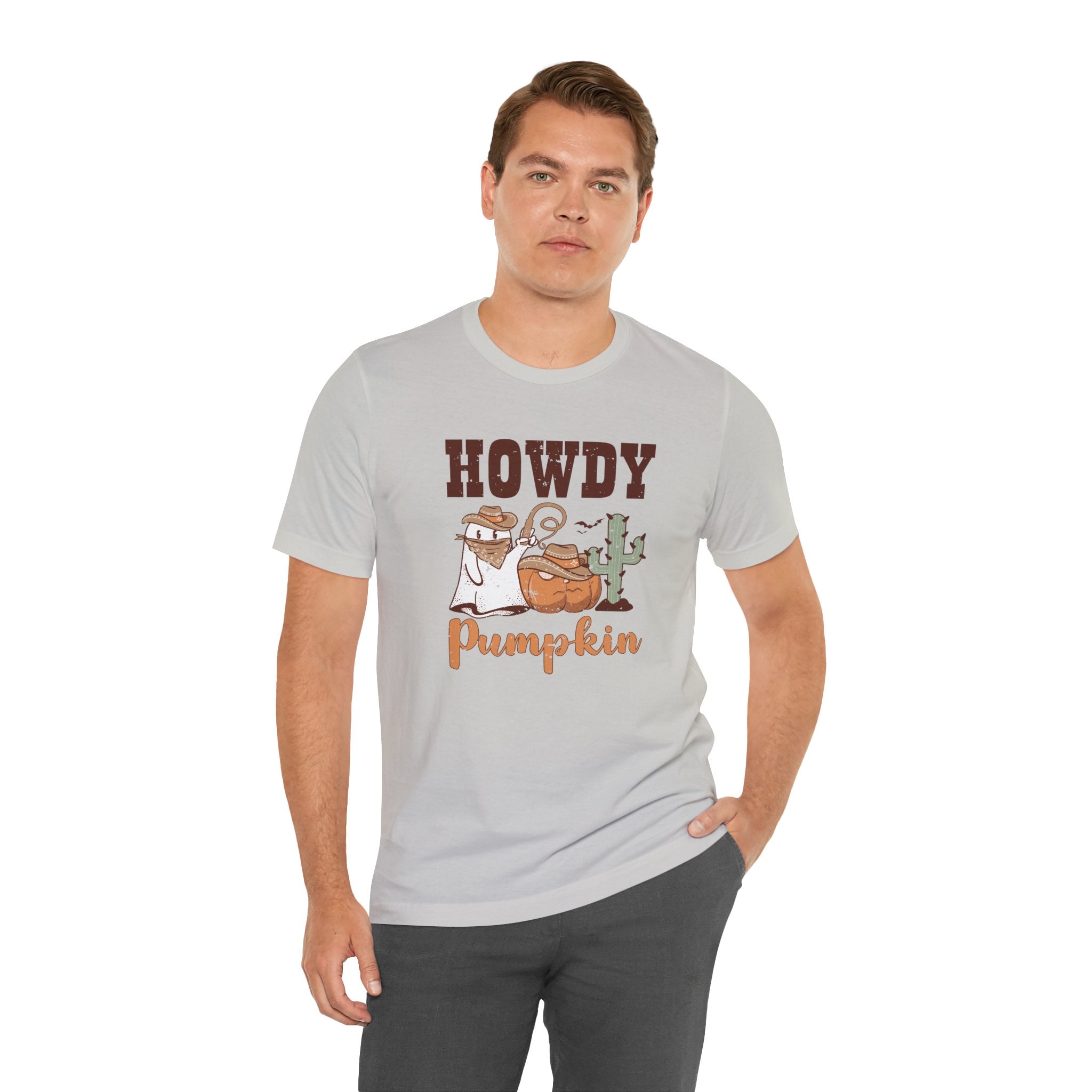 Howdy Pumpkin - Unisex Jersey Short Sleeve Tee