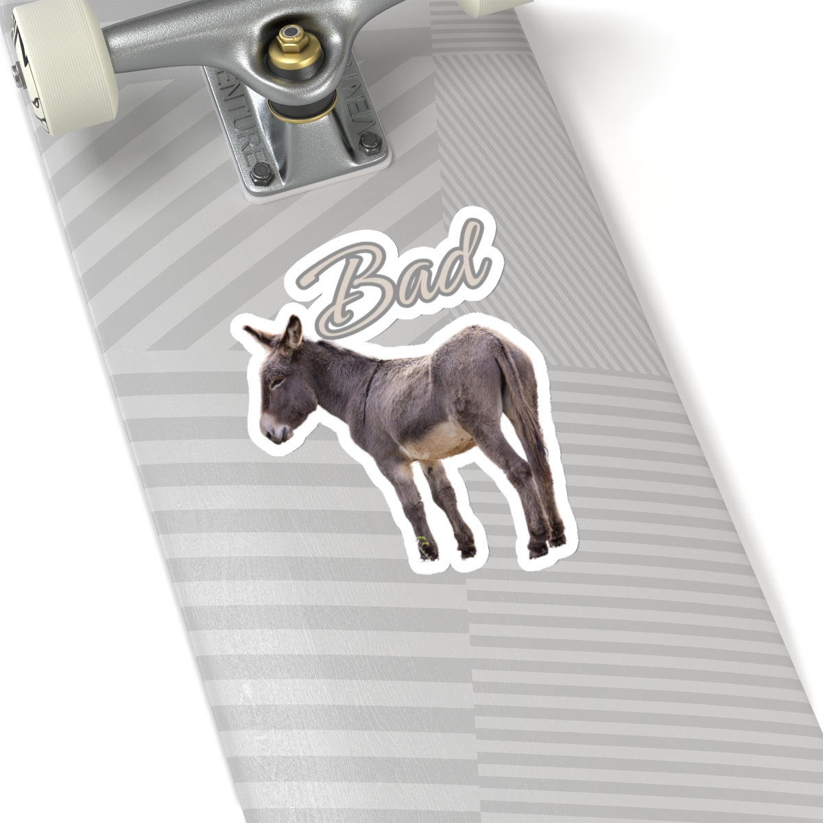 Bad Ass Donkey Kiss-Cut Stickers