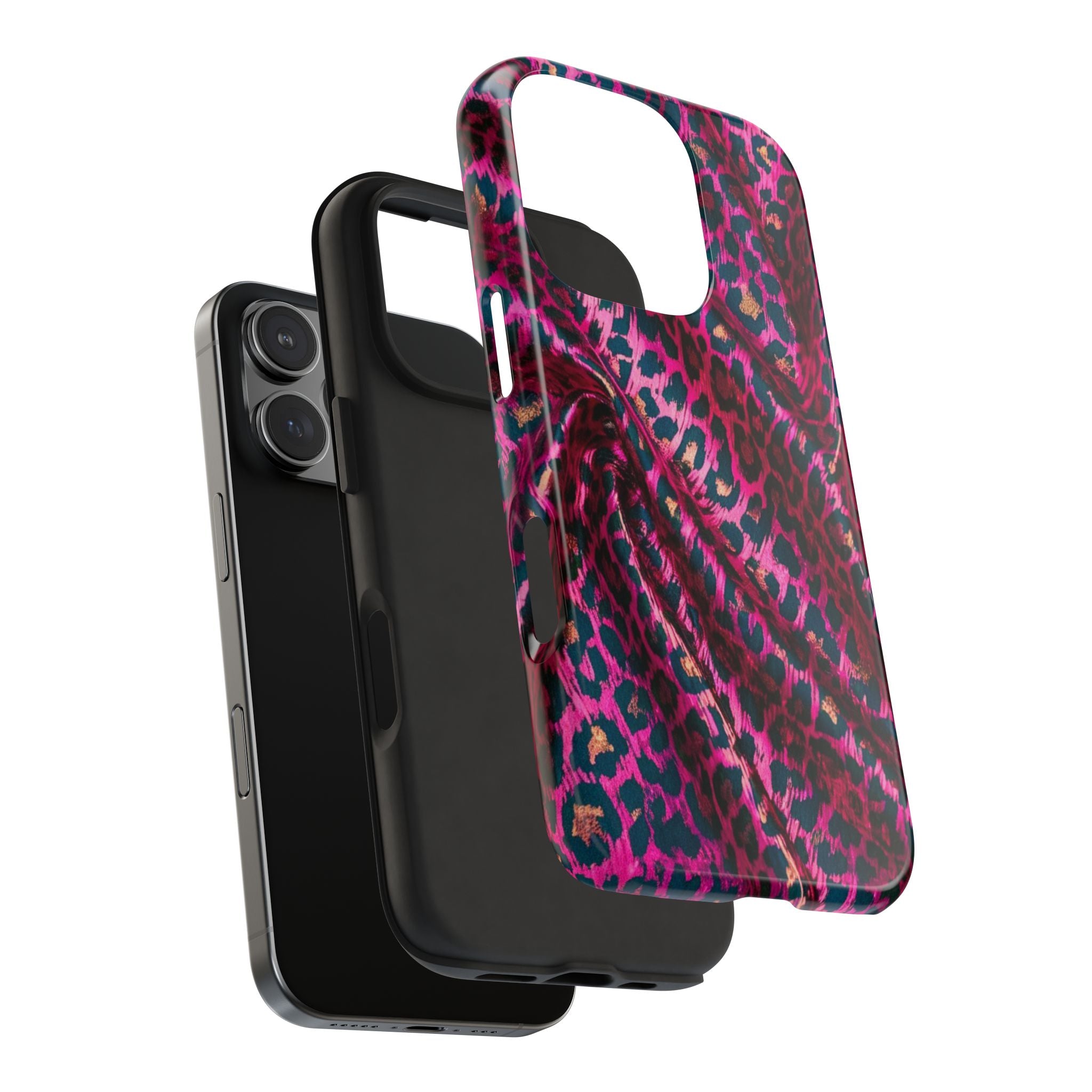 Leopard Lame' - Tough Case for iPhone 14, 15, 16