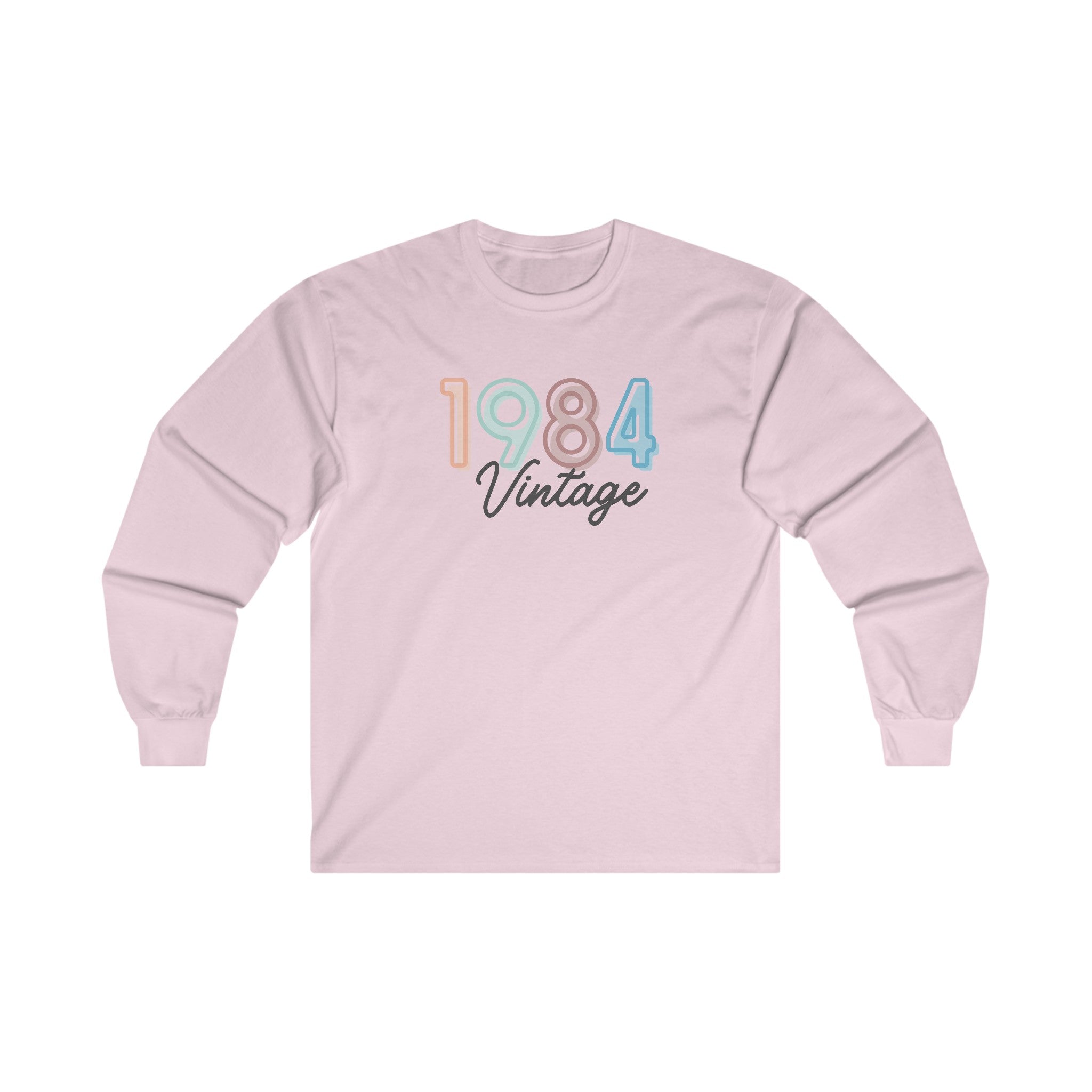 Vintage 1984 Birthday Long sleeve - Unisex Ultra Cotton Long Sleeve Tee - Spruced Roost
