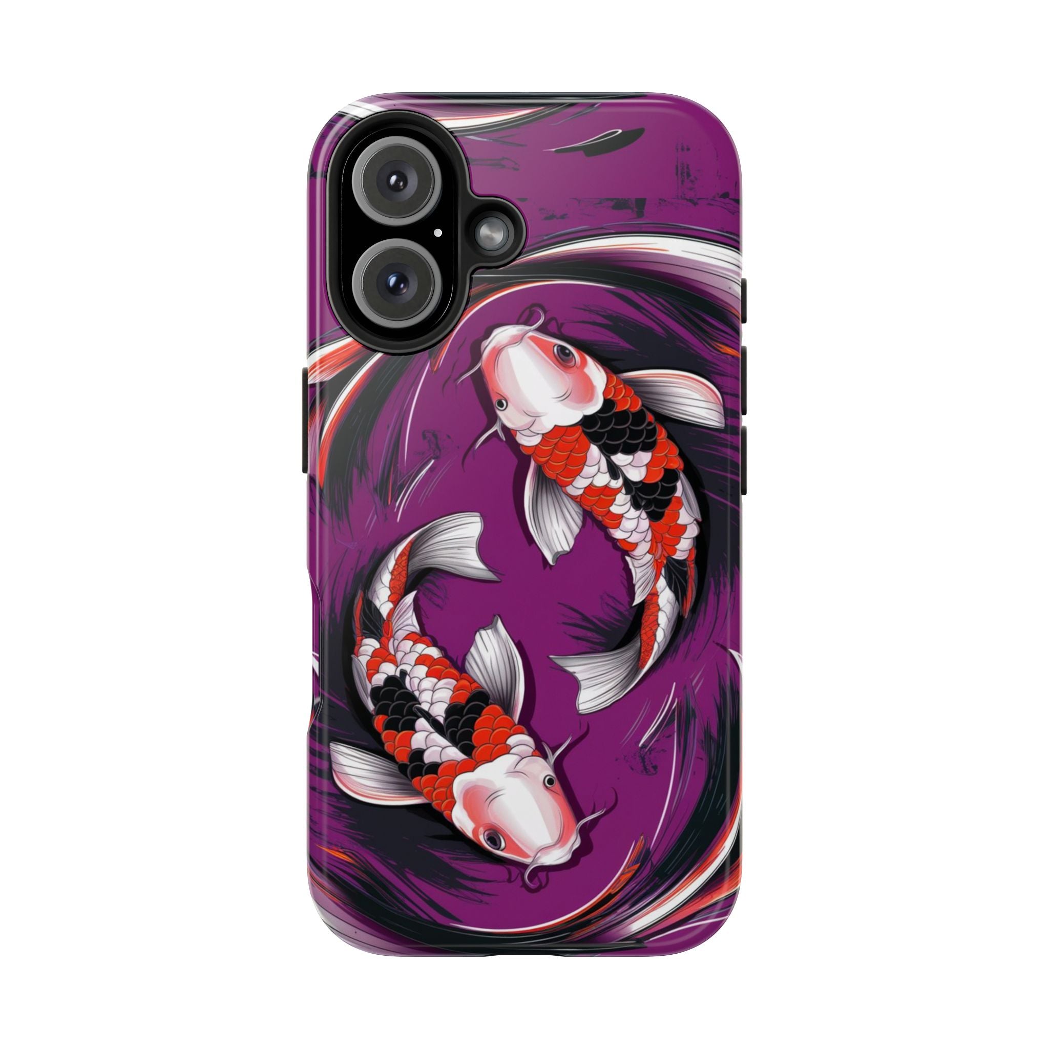 Koi's Pond Circles - Tough Case for iPhone 14, 15, 16 - Spruced Roost