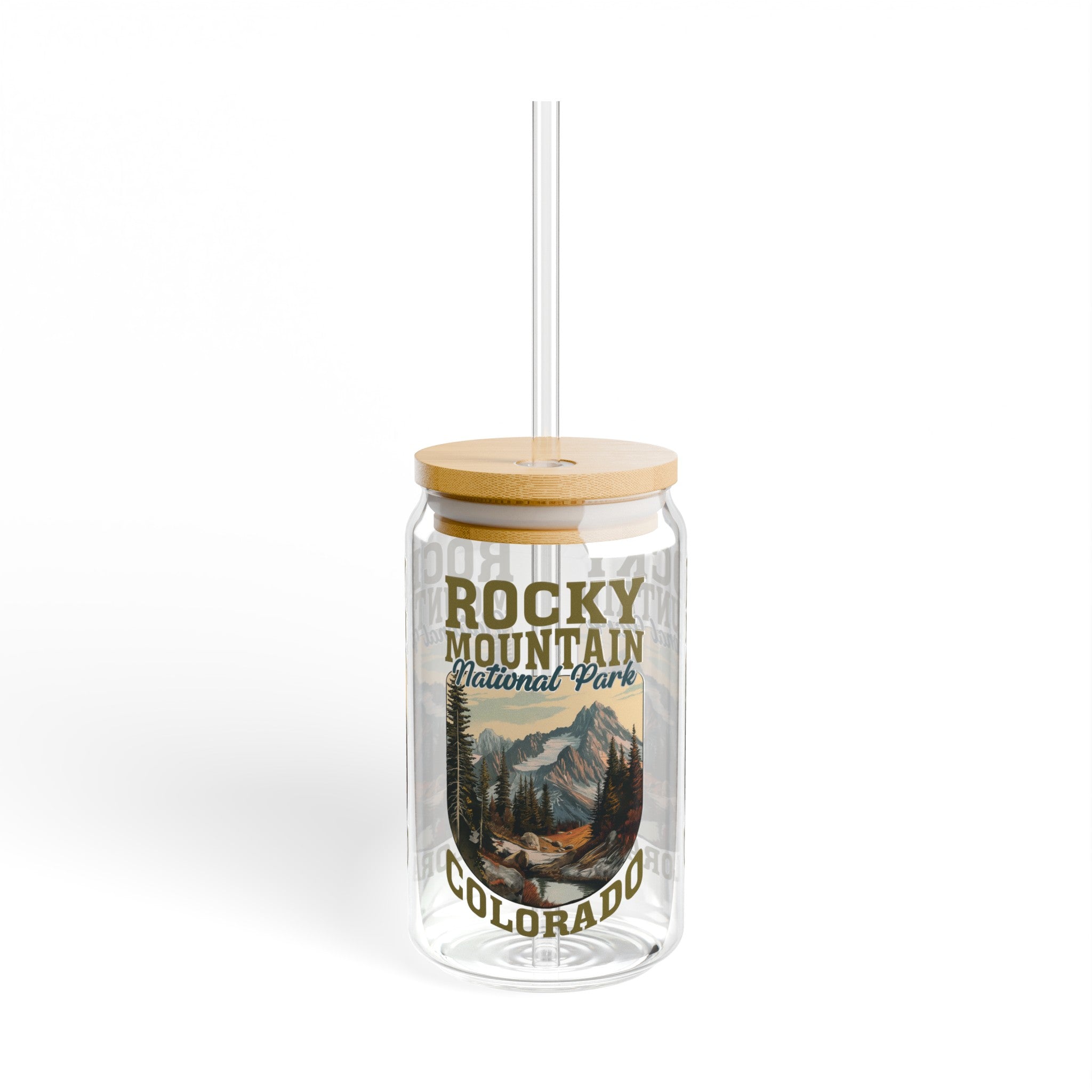 Rocky Mountain State Park Colorado - Sipper Glass, 16oz
