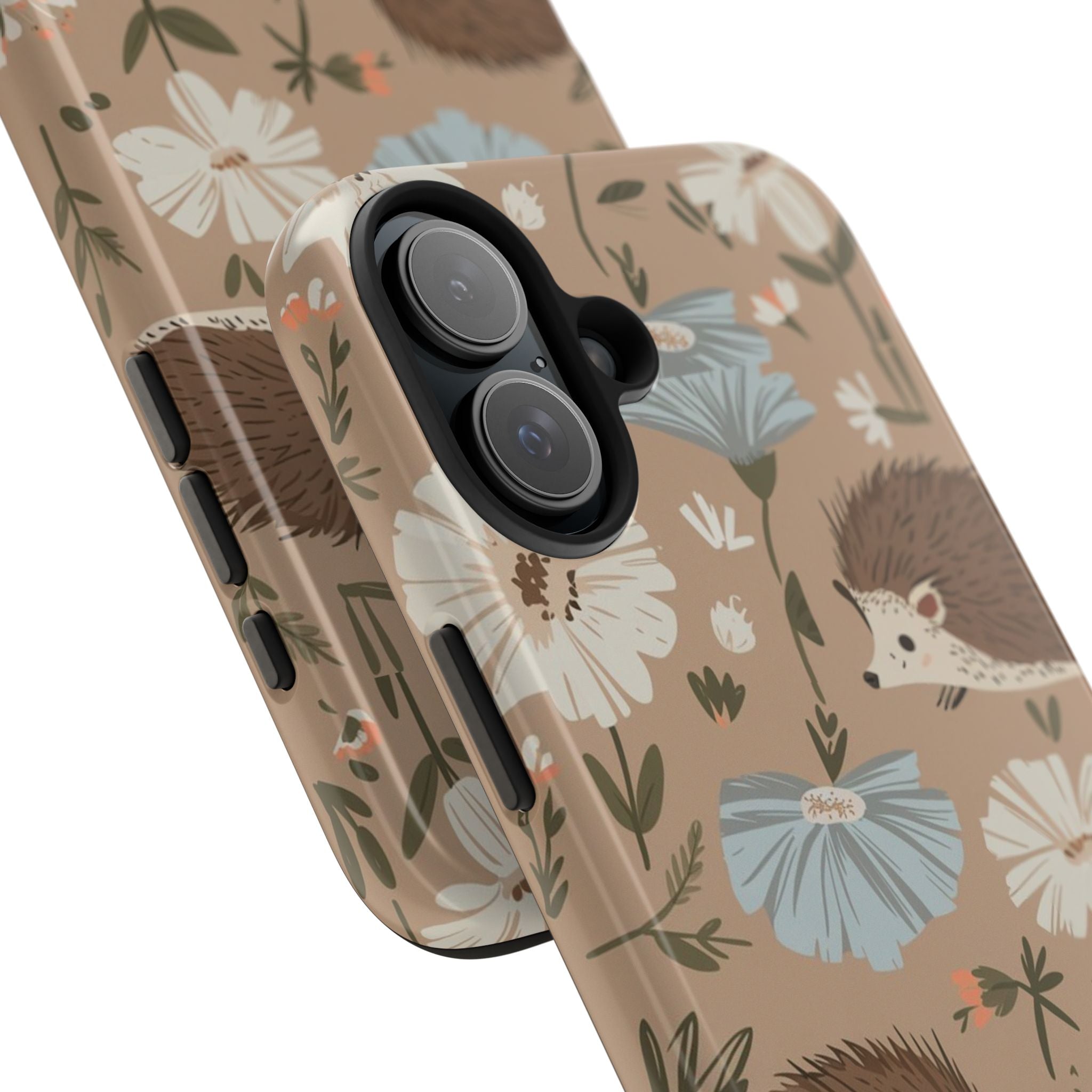 Hedgehog Dreams - Tough Case for iPhone 14, 15, 16 - Spruced Roost