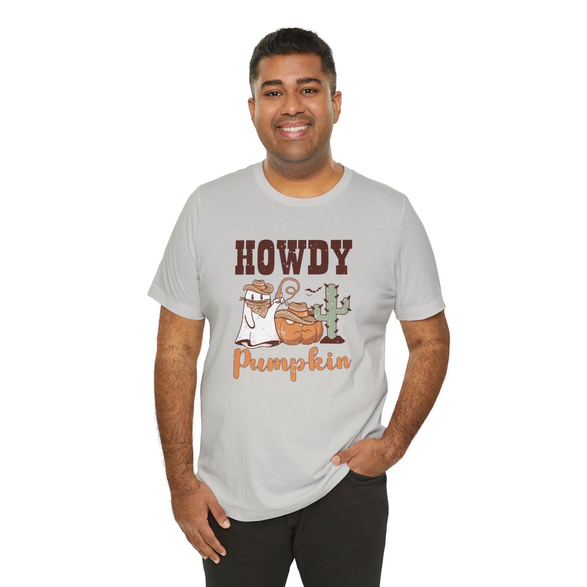 Howdy Pumpkin - Unisex Jersey Short Sleeve Tee