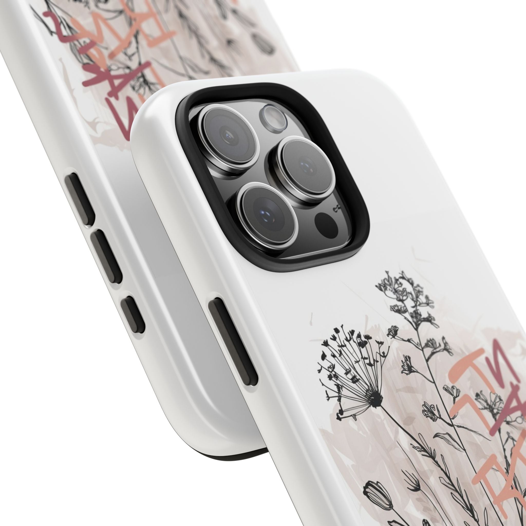 Grafitti Barden Bunnies - Tough Case for iPhone 14, 15, 16 - Spruced Roost