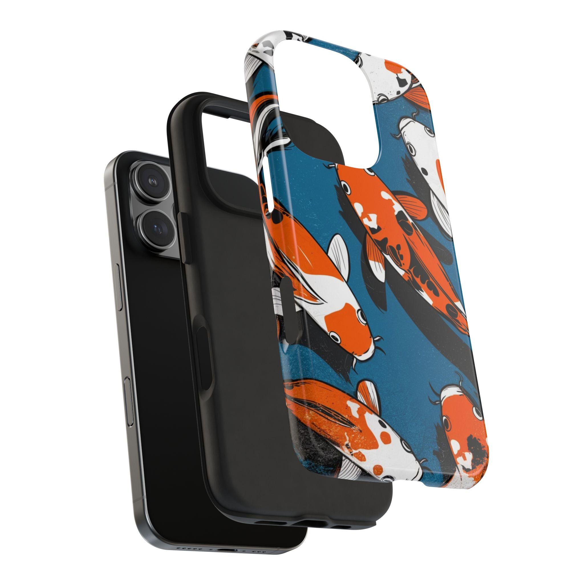 Koi Pond - Tough Case for iPhone 14, 15, 16 - Spruced Roost