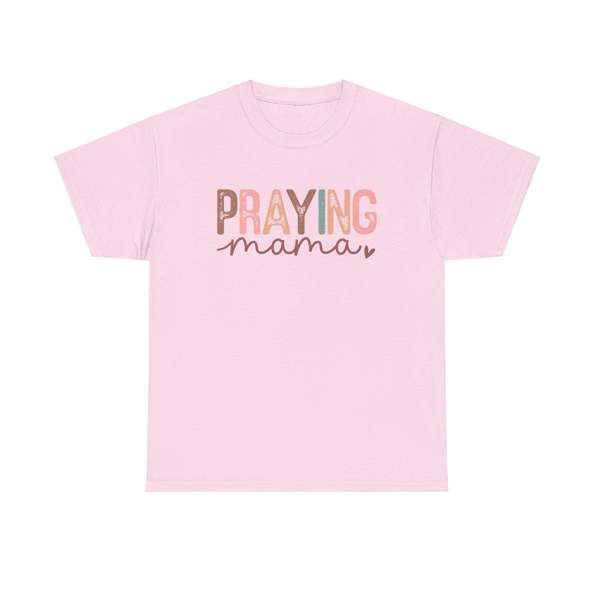 Praying Mama Colorful Unisex Heavy Cotton Tee - Spruced Roost