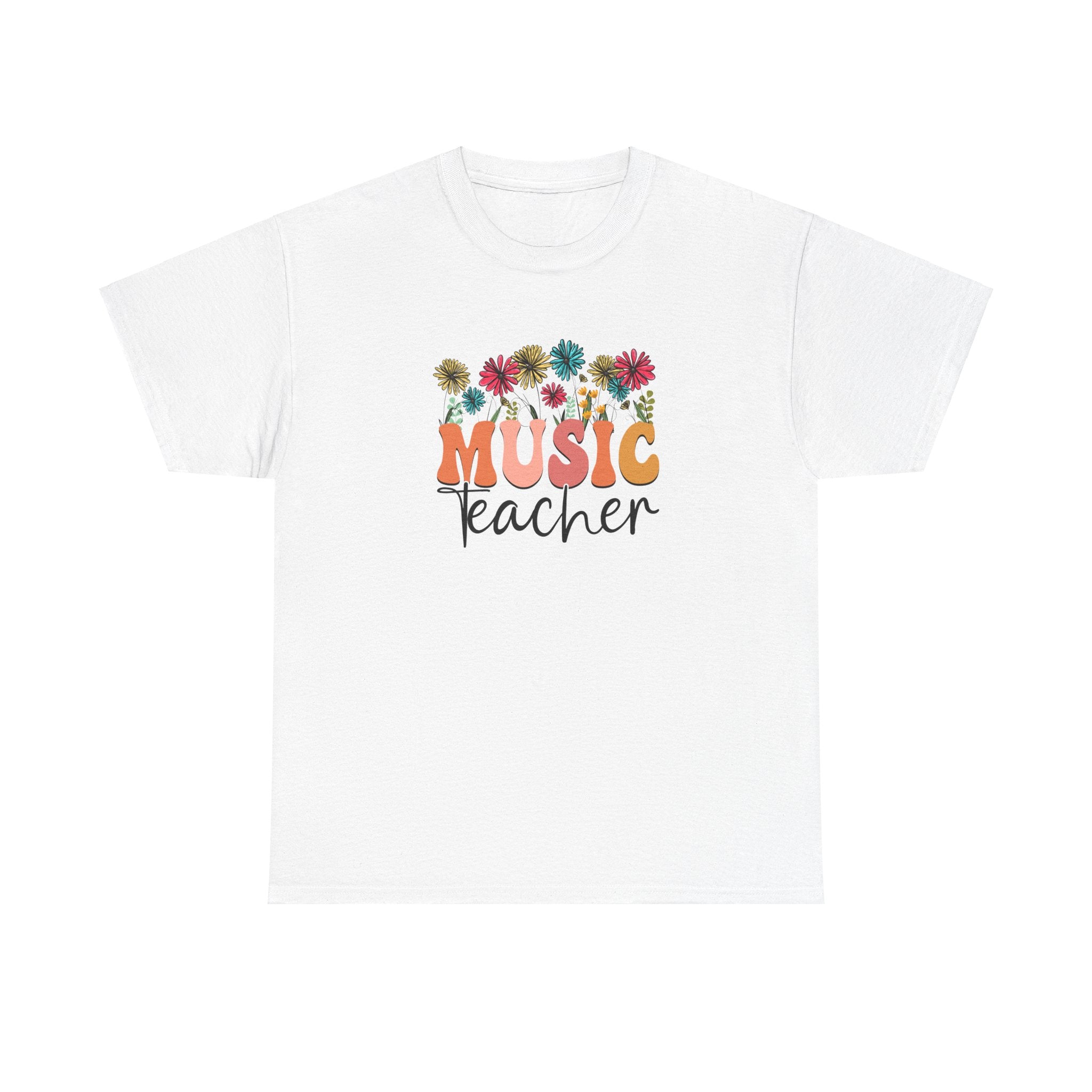 Music Teacher - Unisex Heavy Cotton Tee - Spruced Roost