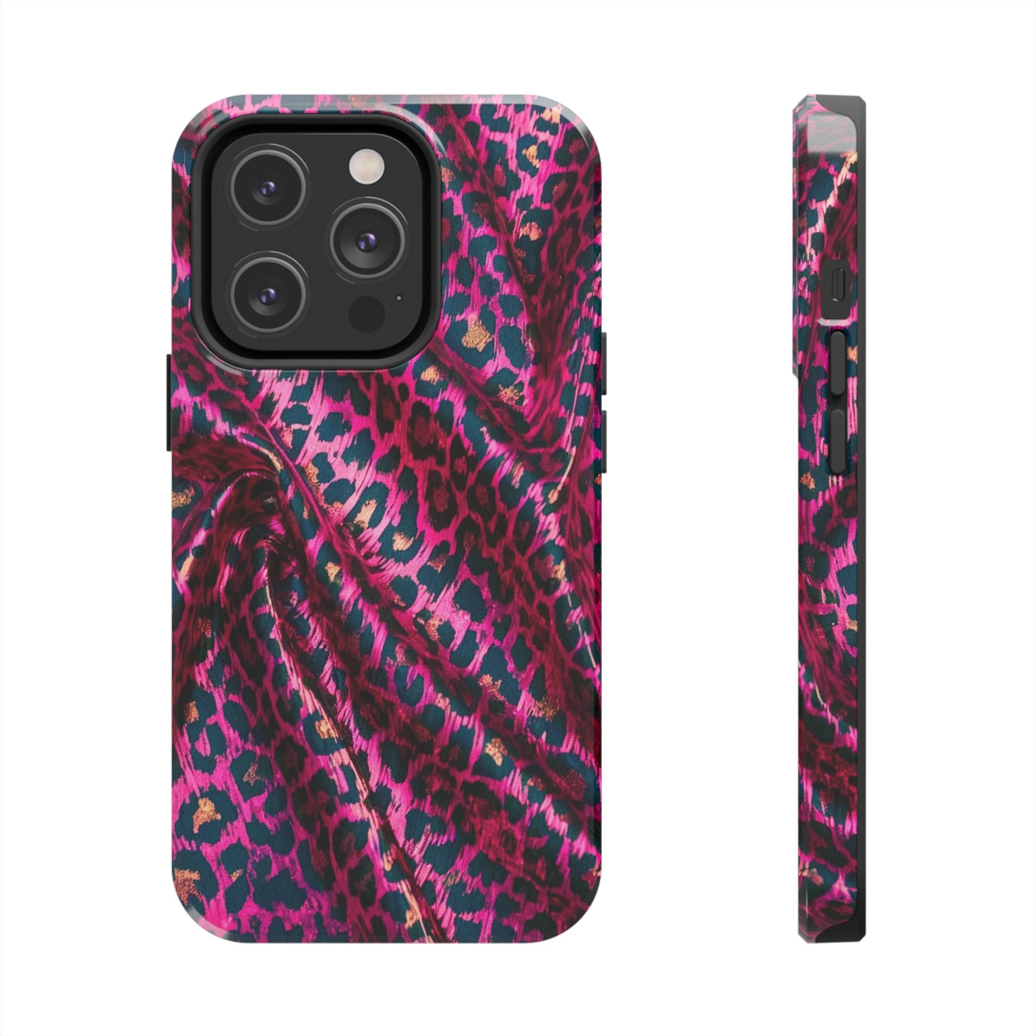 Leopard Lame' - Tough Case for iPhone 14, 15, 16