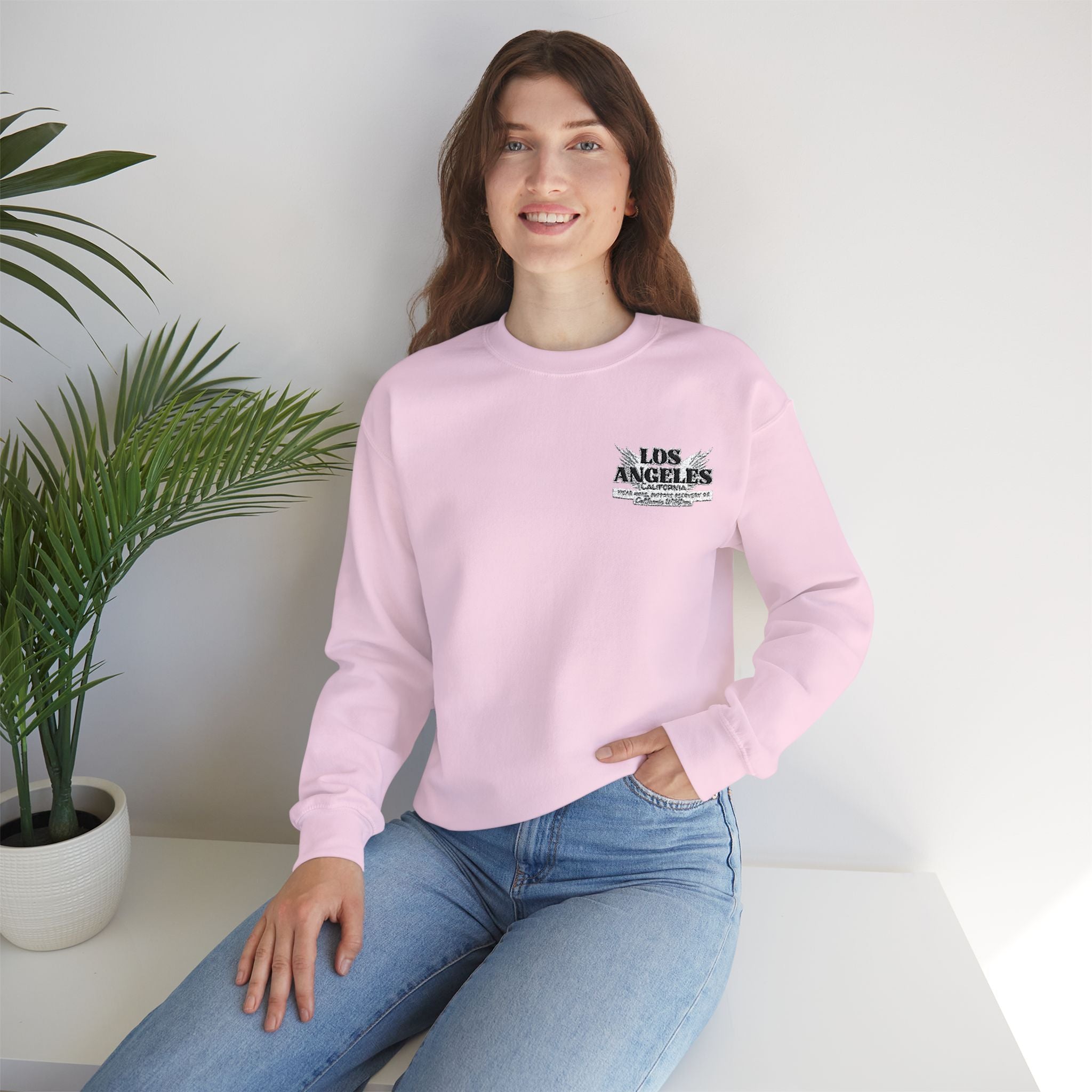 Fundraiser: Los Angeles Angels Crewneck Sweatshirt - Unisex Heavy Blend
