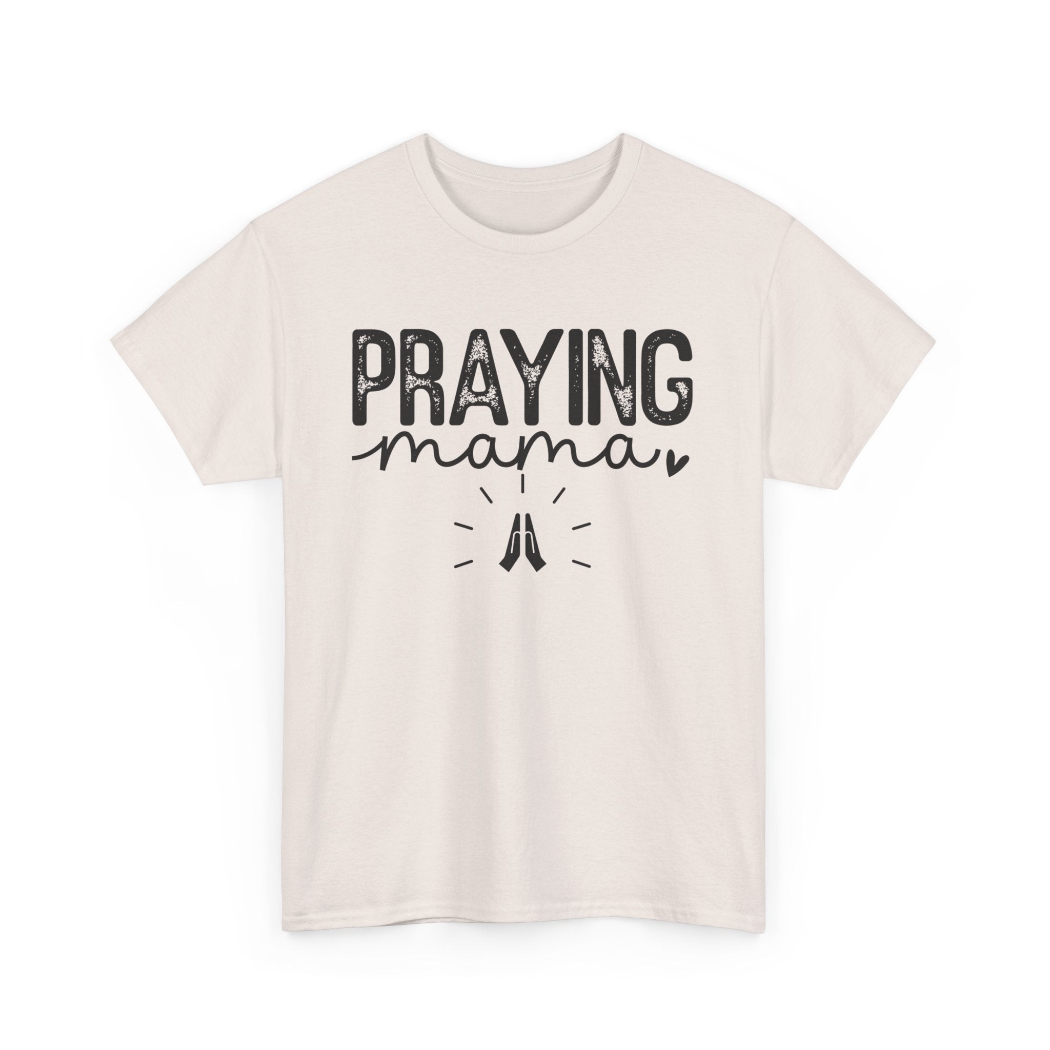 Praying Mama Black Unisex Heavy Cotton Tee - Spruced Roost