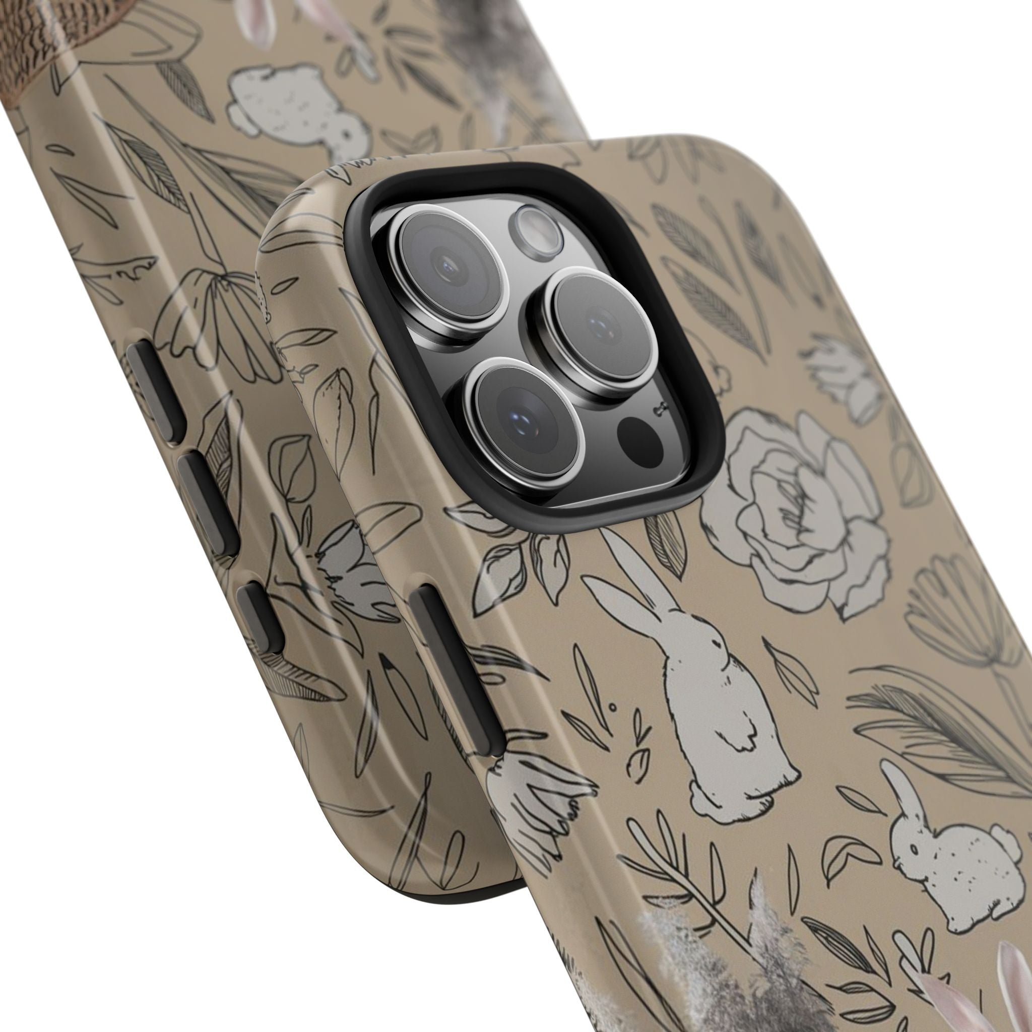 Bunny Business - Tough Case for iPhone 14, 15, 16 - Spruced Roost