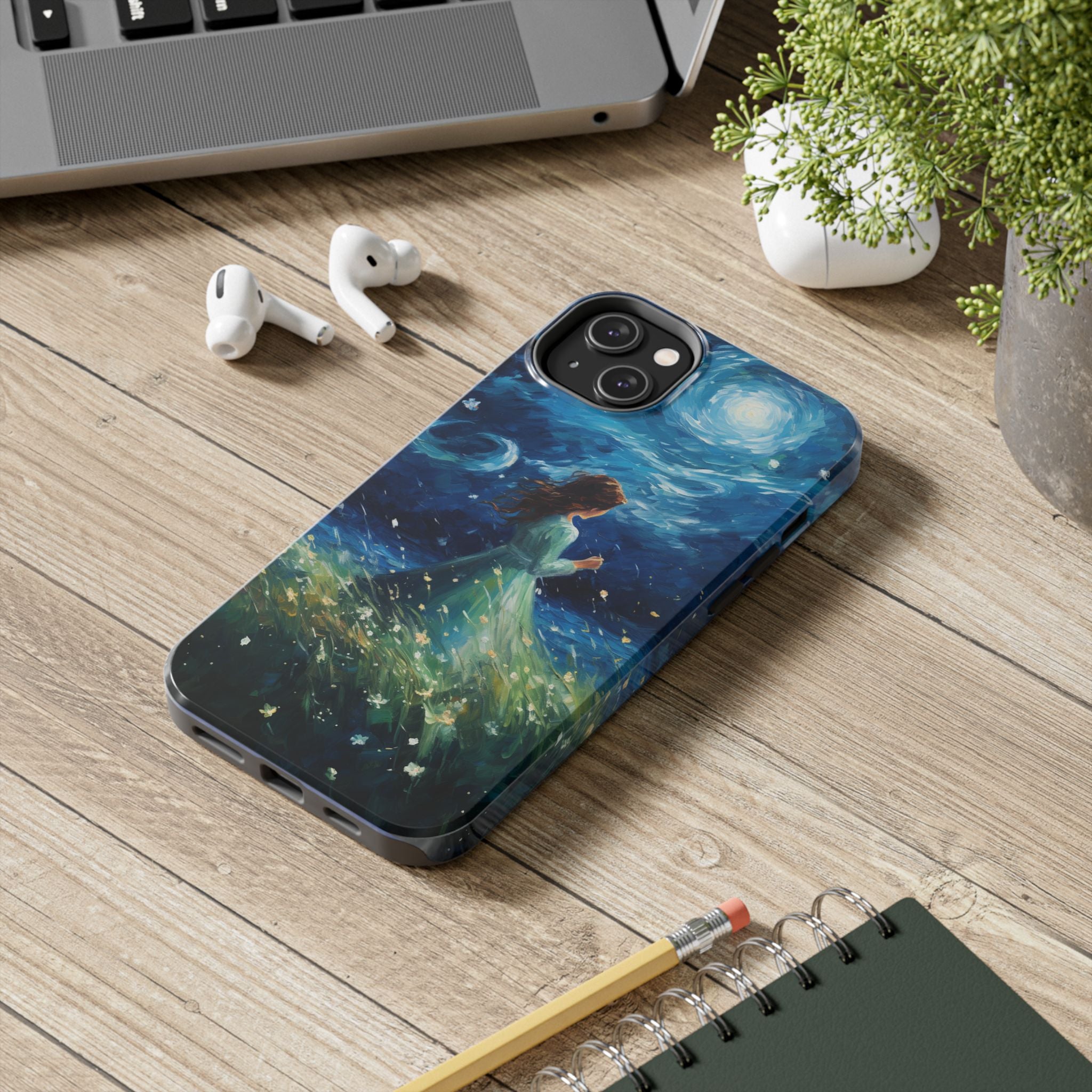 Starry Night Wishes - Tough Case for iPhone 14, 15, 16