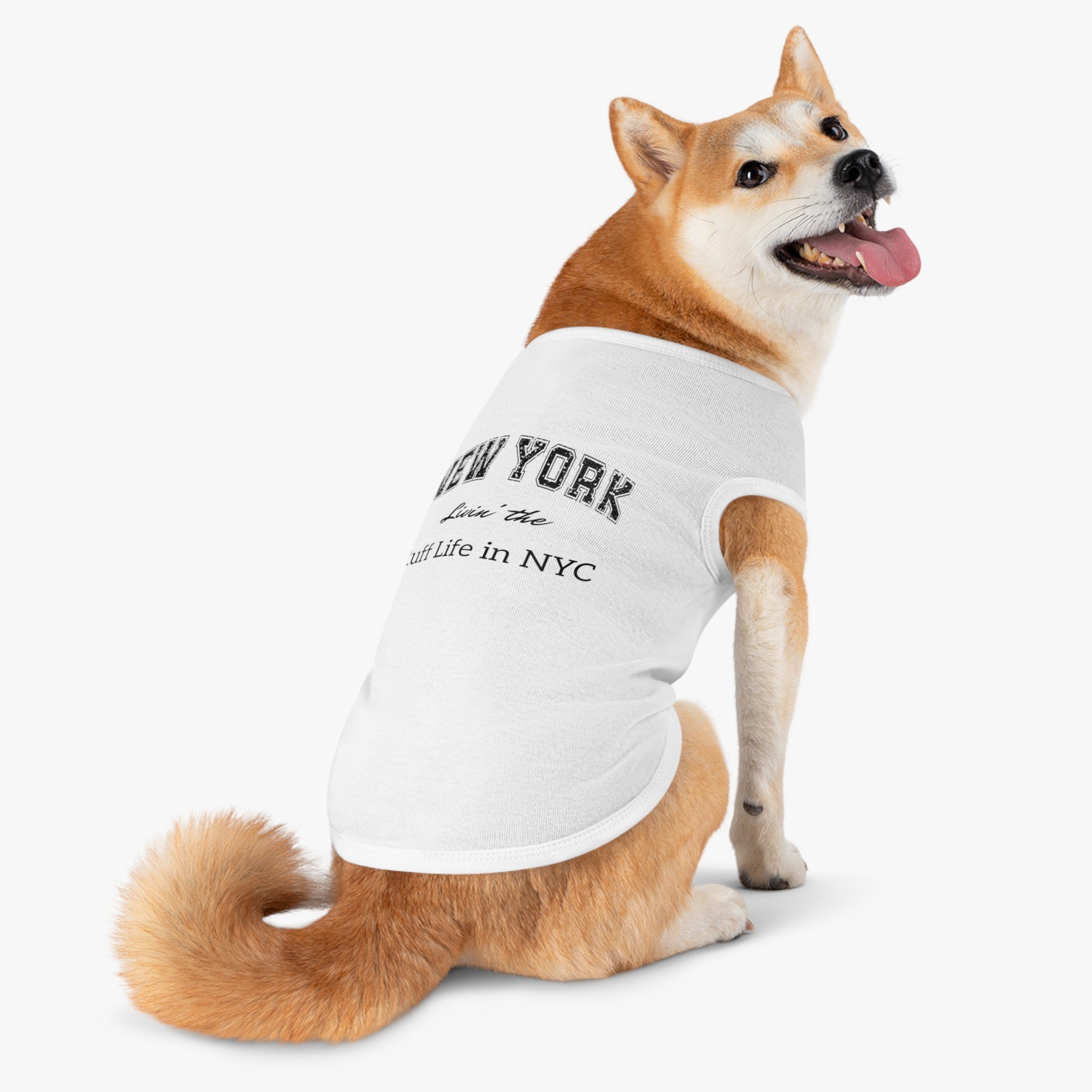 Ruff Life in New York - Stylish and Playful Dog Shirt