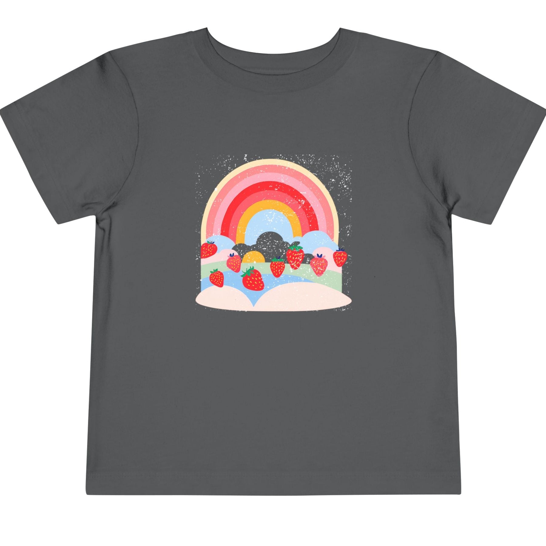 Strawberry Rainbow - Kids' T-Shirt - 2T, 3T, 4T, 5T