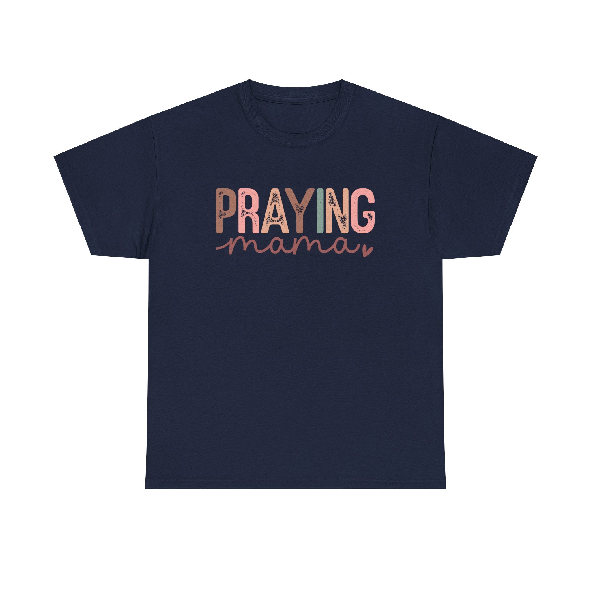 Praying Mama Colorful Unisex Heavy Cotton Tee - Spruced Roost