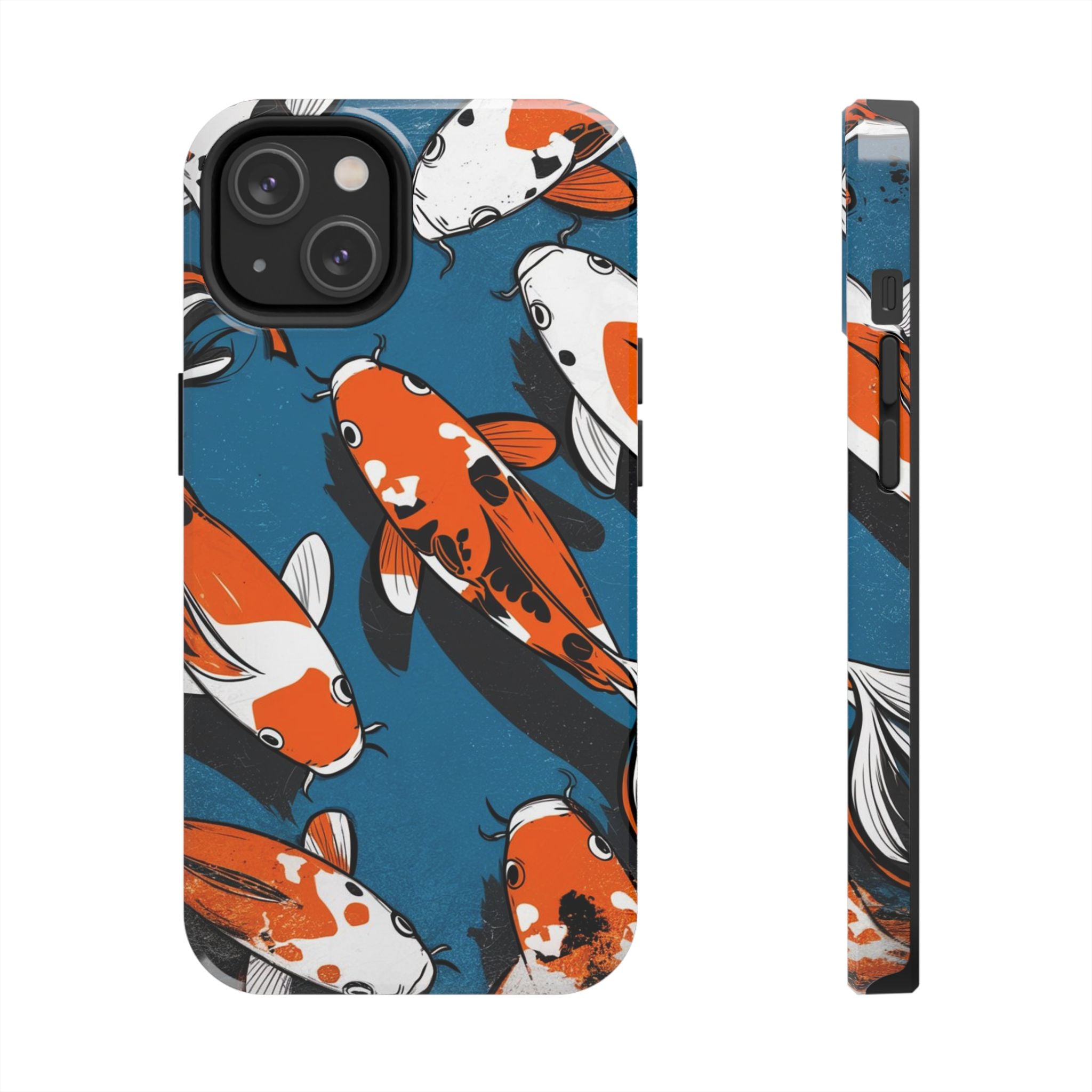 Koi Pond - Tough Case for iPhone 14, 15, 16 - Spruced Roost