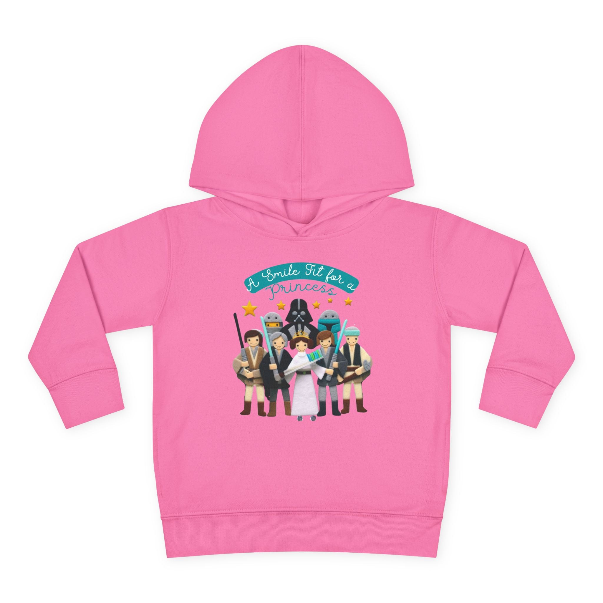 A Smile fit for a Princess - Toddler Pullover Fleece Hoodie