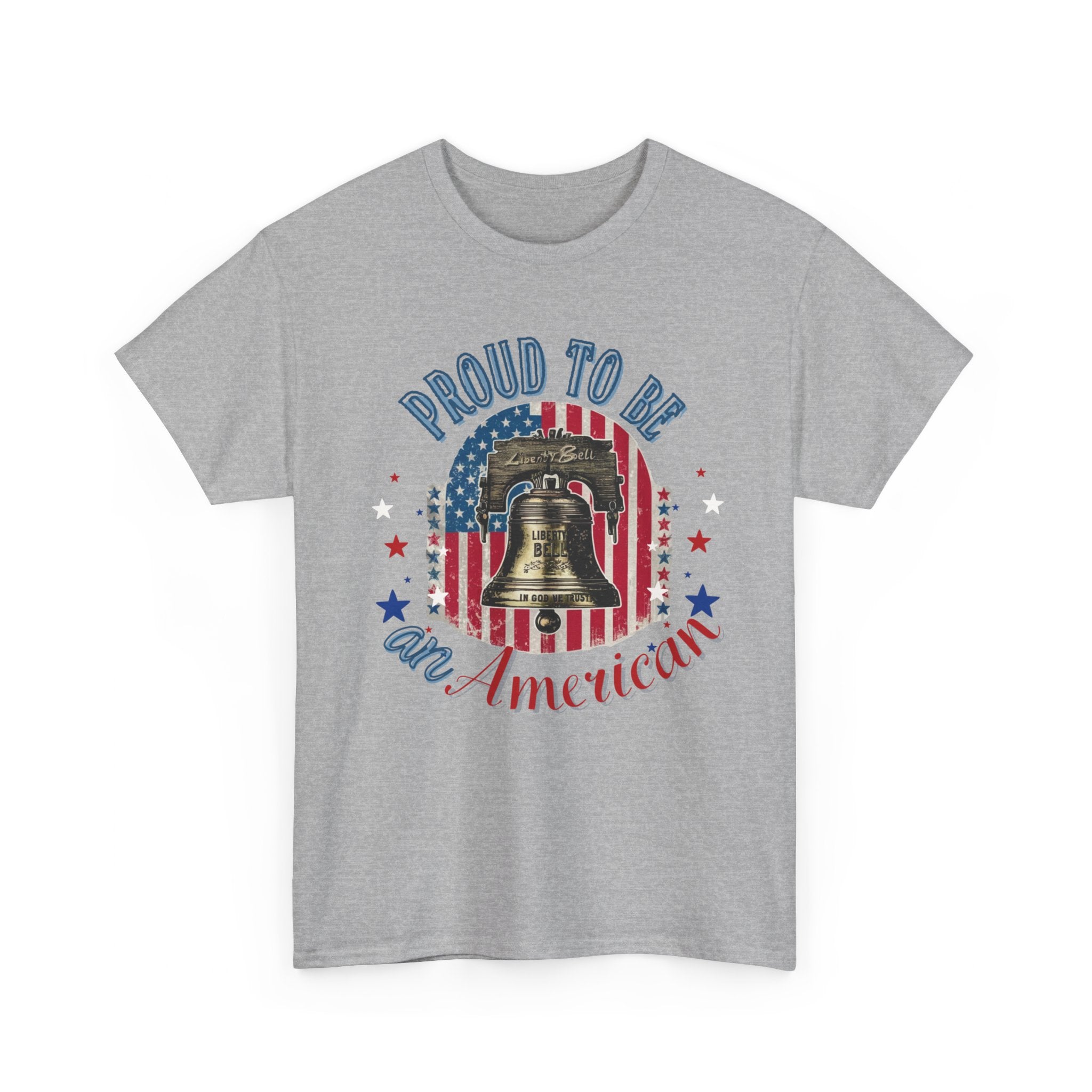 Proud to be an American - Men's Unisex Heavy Cotton Tee